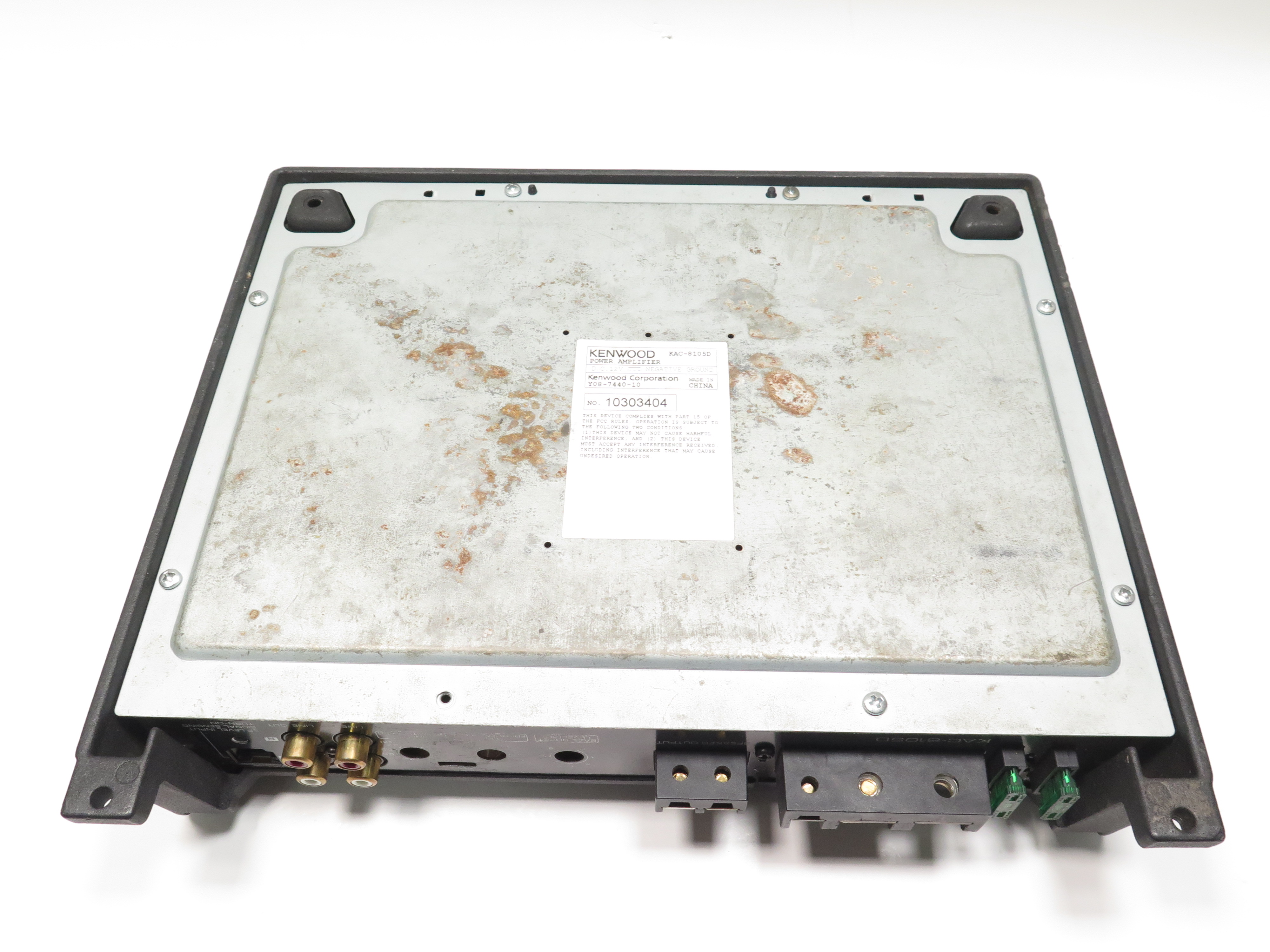 Kenwood KAC8105D 500W Mono Subwoofer Amplifier 4408