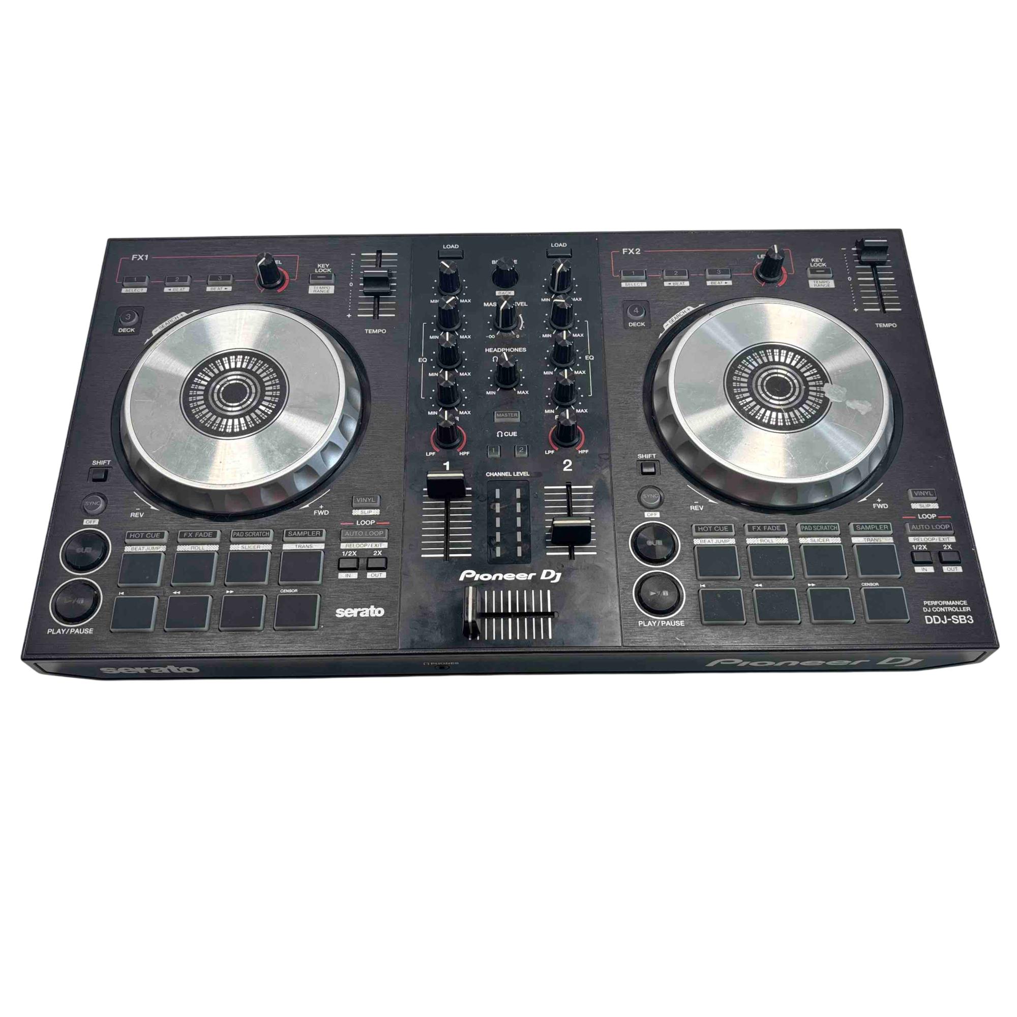 Pioneer DJ DDJ-SB3 Serato Black 2-Channel DJ Controller