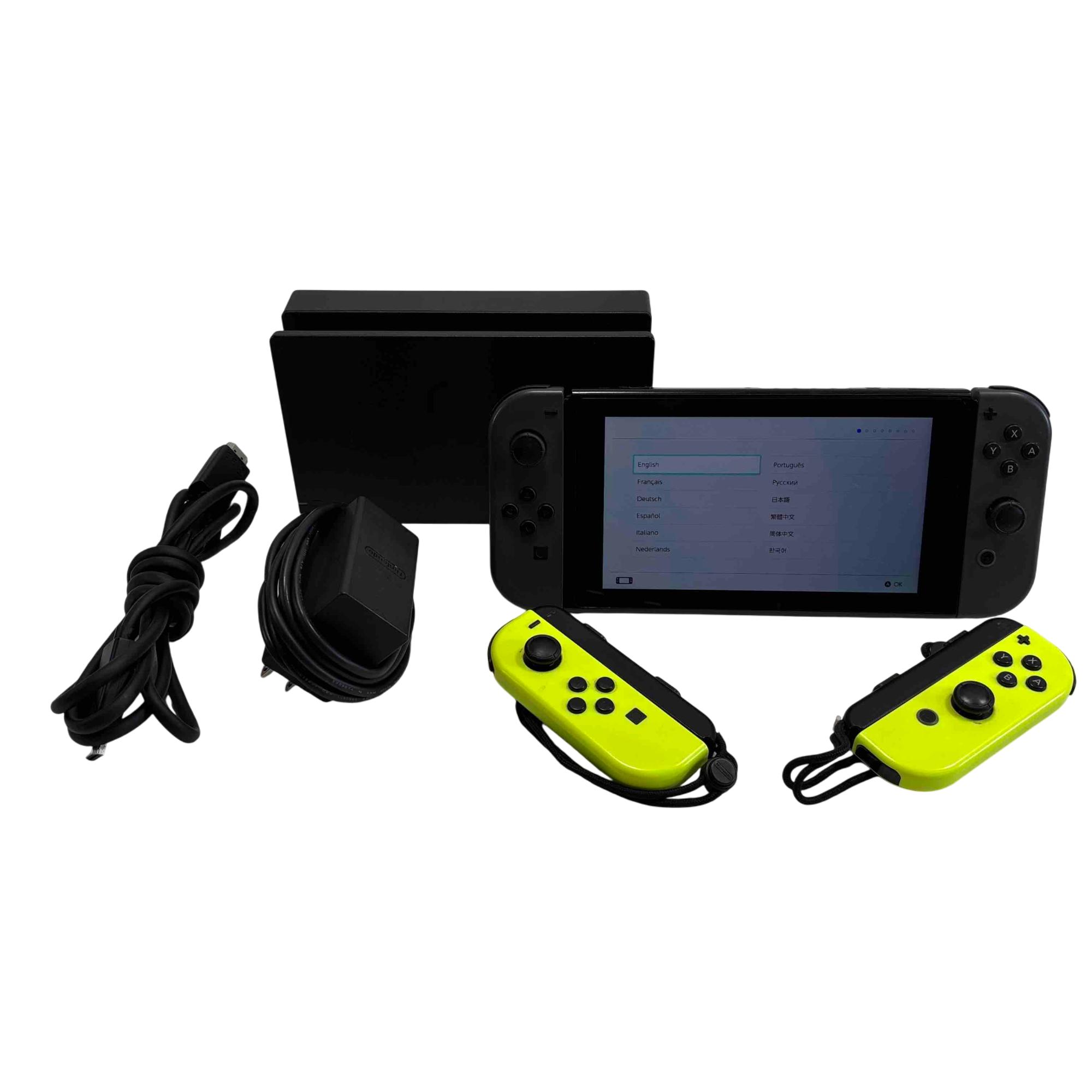 Nintendo Switch 本体 HAC-001 2018 Restored Nintendo Switch 32GB Console with Gray Joy‑Con