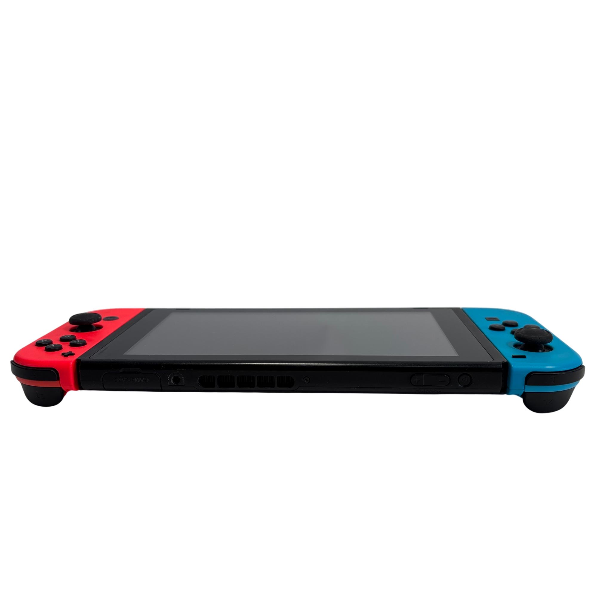 Nintendo Switch HAC-001(-01) 32GB Neon Red/Neon Blue Game Console 4905