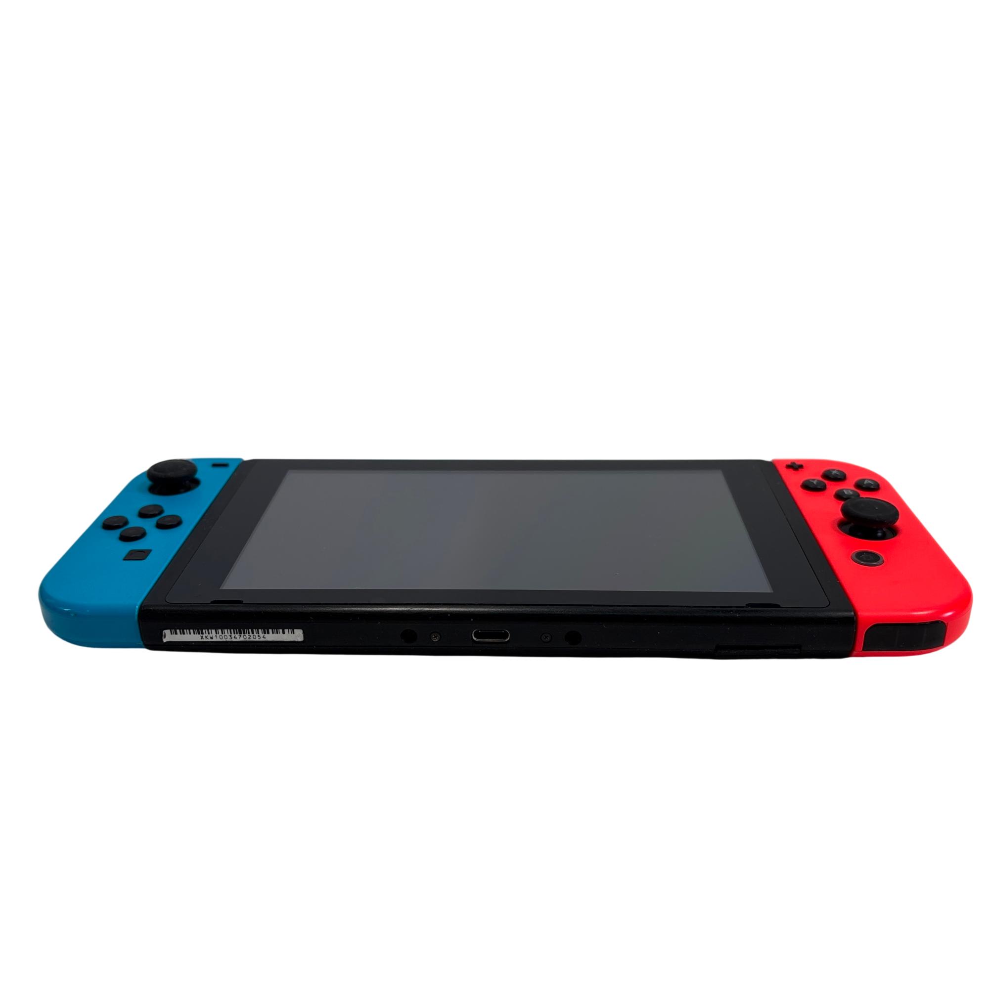 Nintendo Switch HAC-001(-01) 32GB Neon Red/Neon Blue Game Console 5628