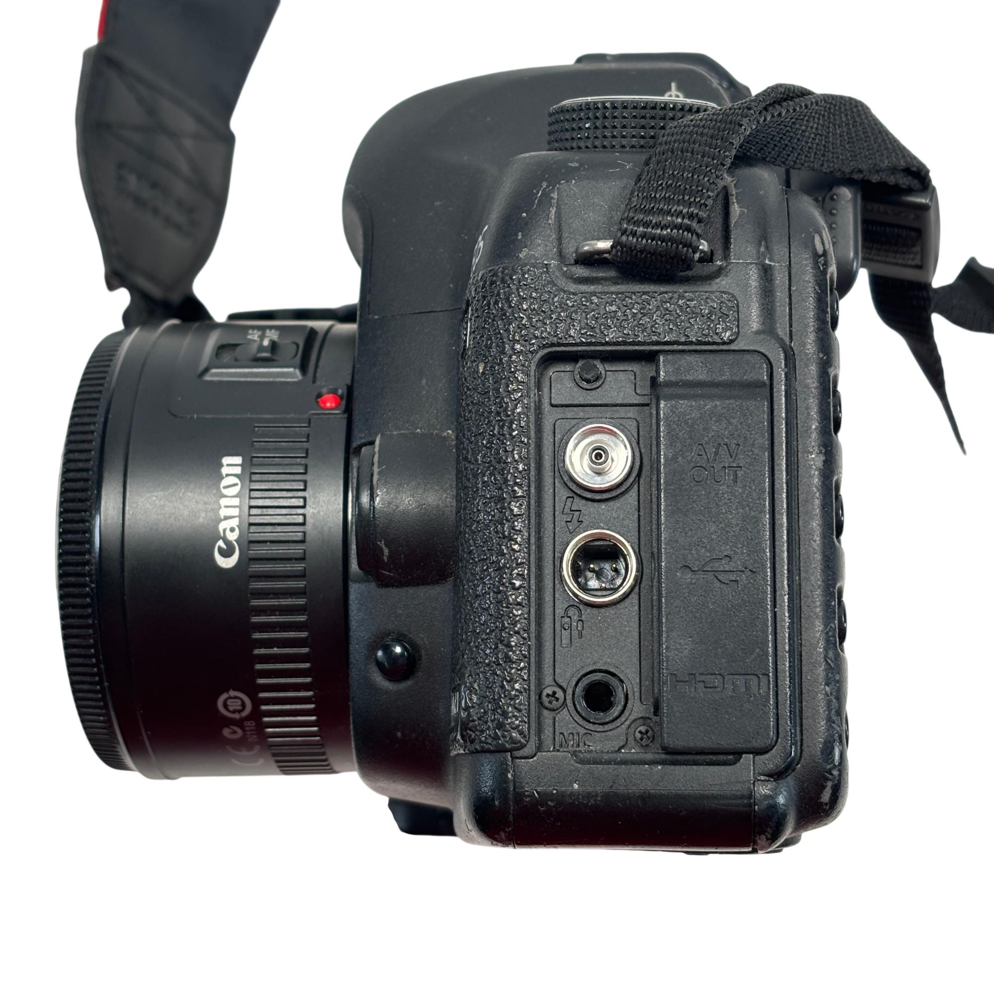 Canon EOS 5D Mark II DS126201 21.1MP 1080p Full Frame Digital SLR ...