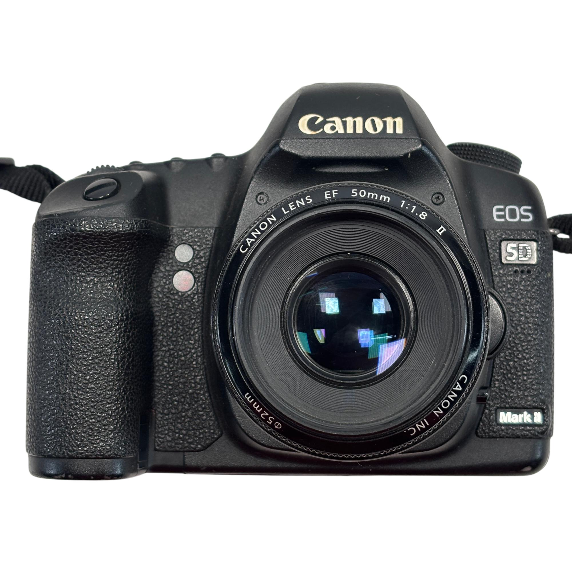 Canon EOS 5D Mark II DS126201 21.1MP 1080p Full Frame Digital SLR ...