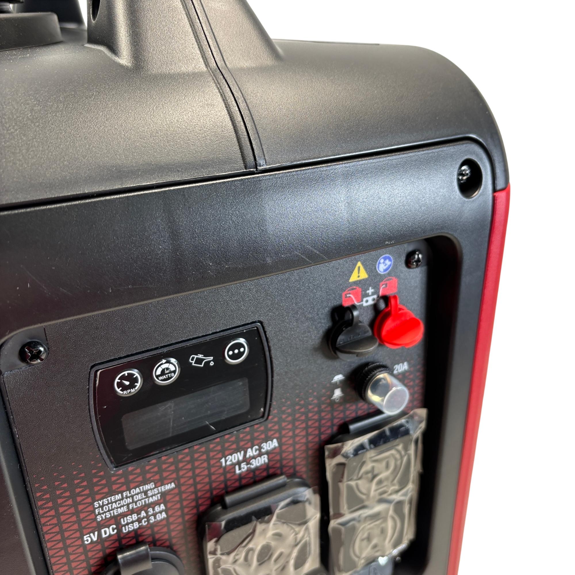 A-iPower XOS2600i 2600-Watt Gasoline Portable Inverter Generator