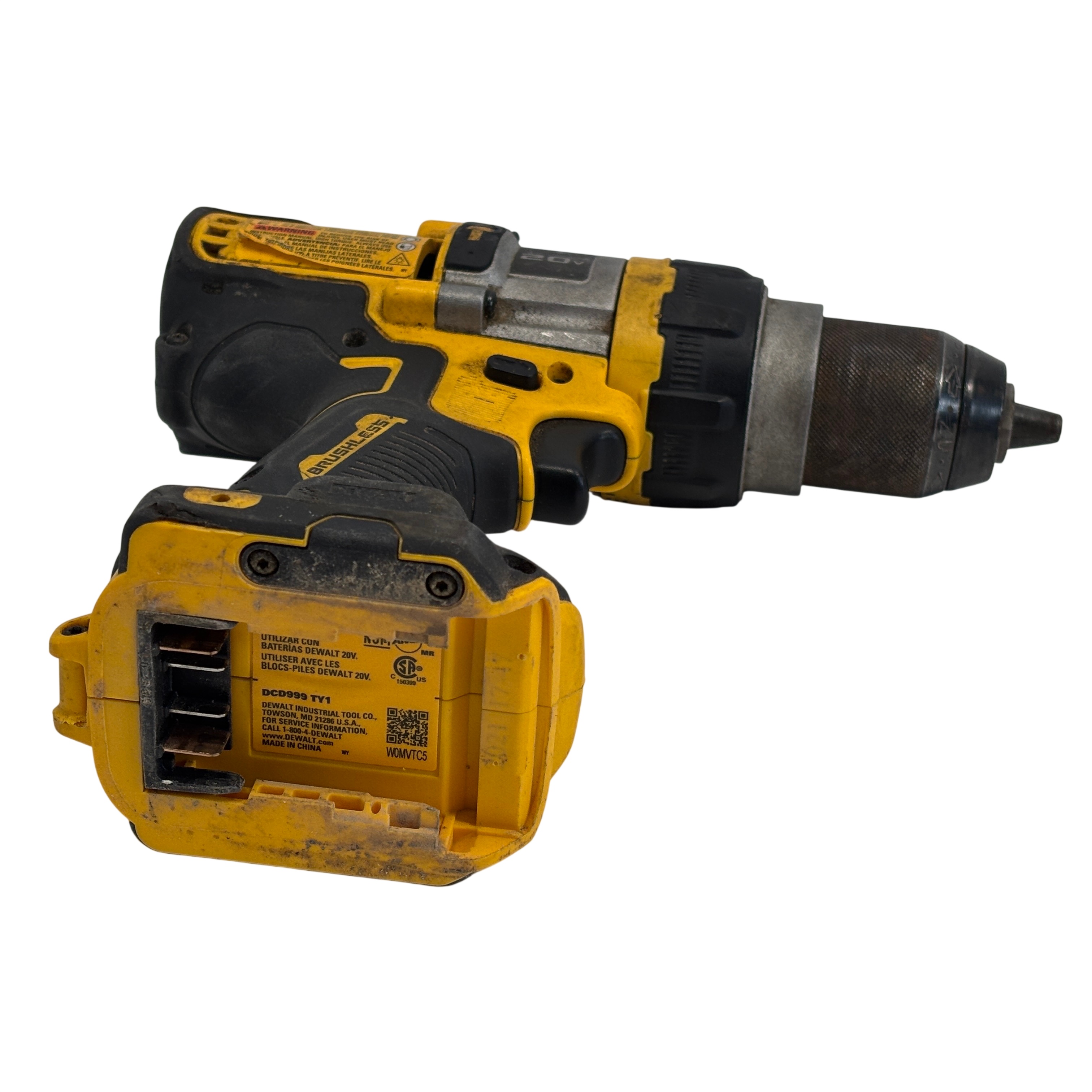 DeWalt DCD999 20V MAX Brushless Cordless 1/2