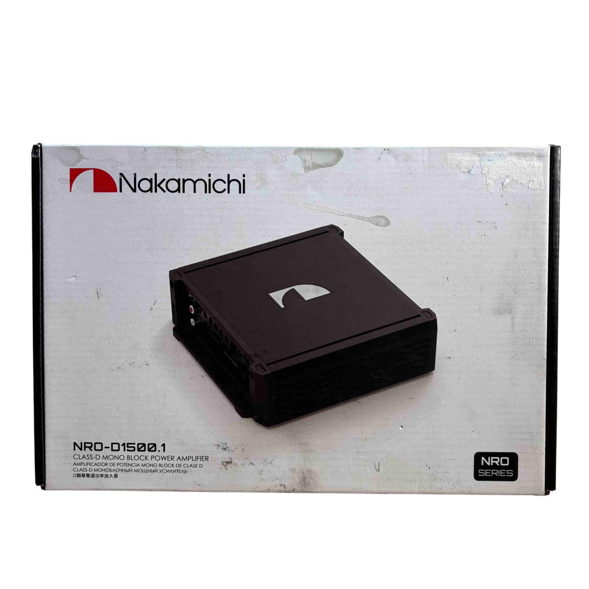 Nakamichi NRO-D1500.1 Class D Mono Block Power Amplifier - 8461