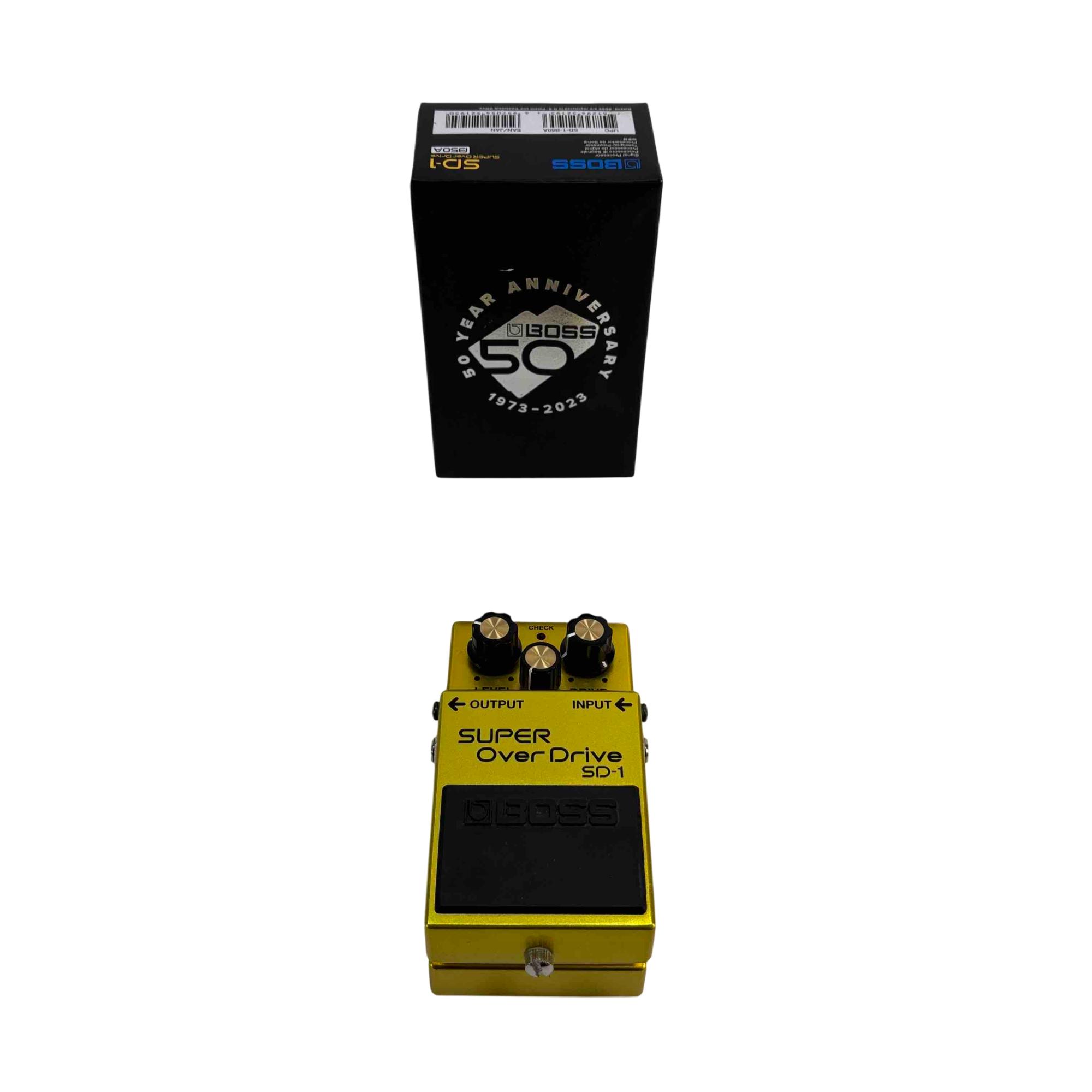 BOSS SD-1 Super Overdrive 50th Anniversary Limited Edition