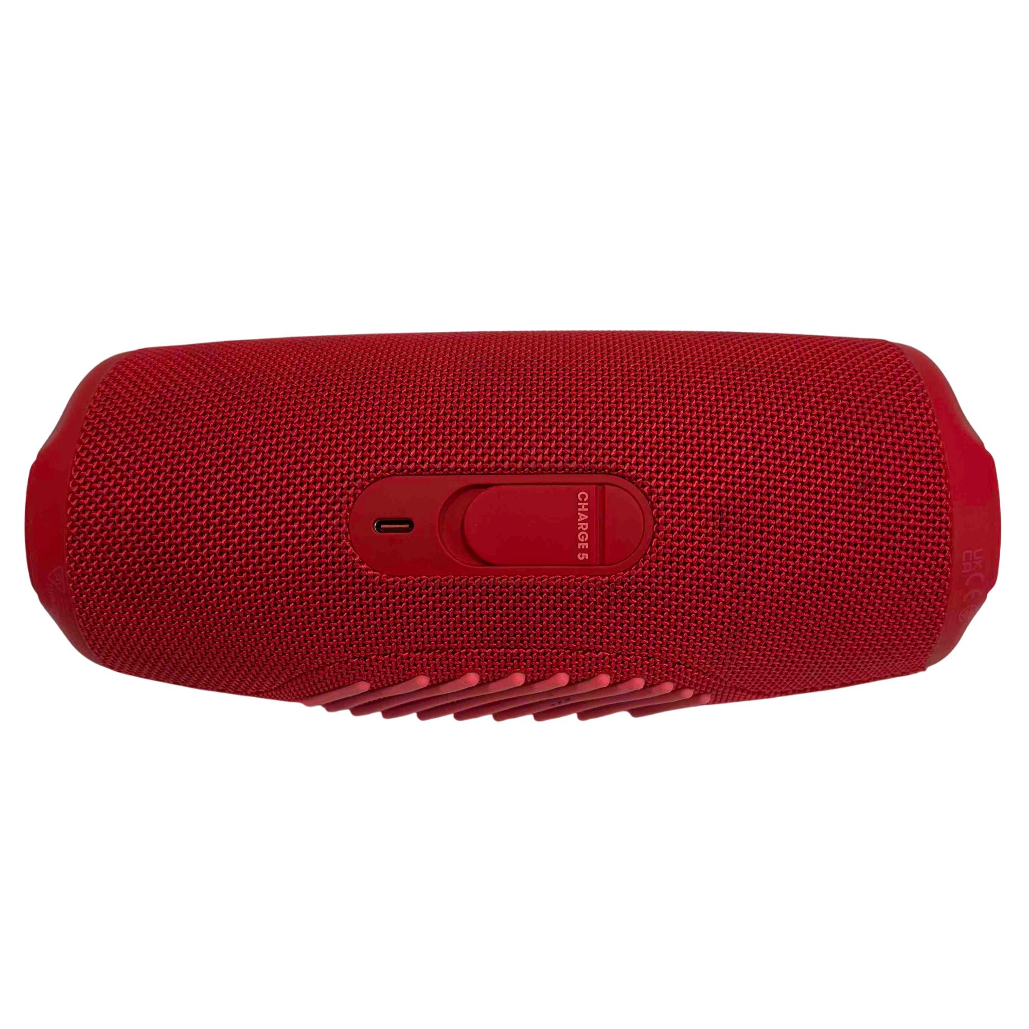 JBL Charge 5 Red Portable Waterproof Bluetooth Speaker