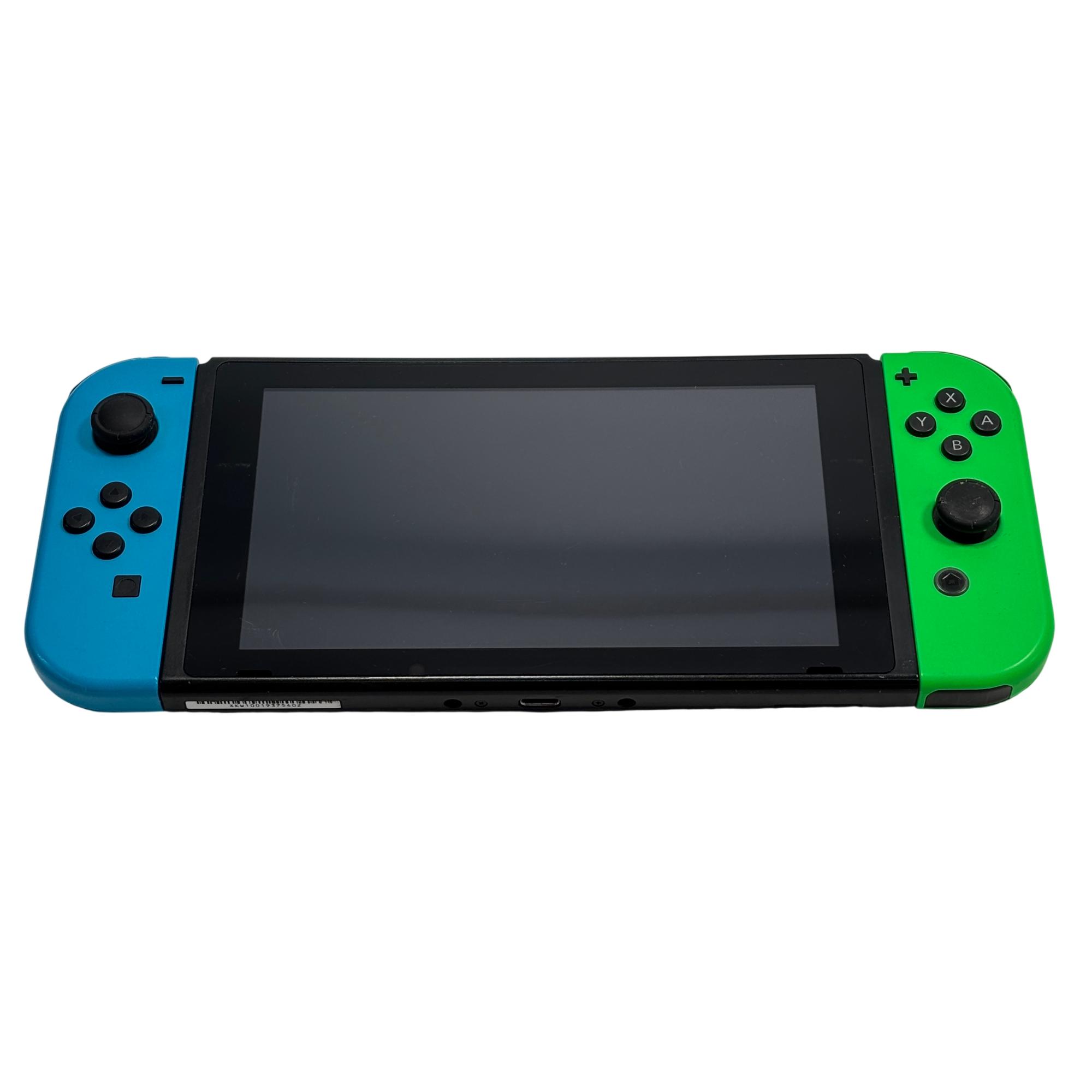 NINTENDO SWITCH一式 Nintendo Switch HAC-001(-01) 32GB Neon Blue/Neon Green Video Game