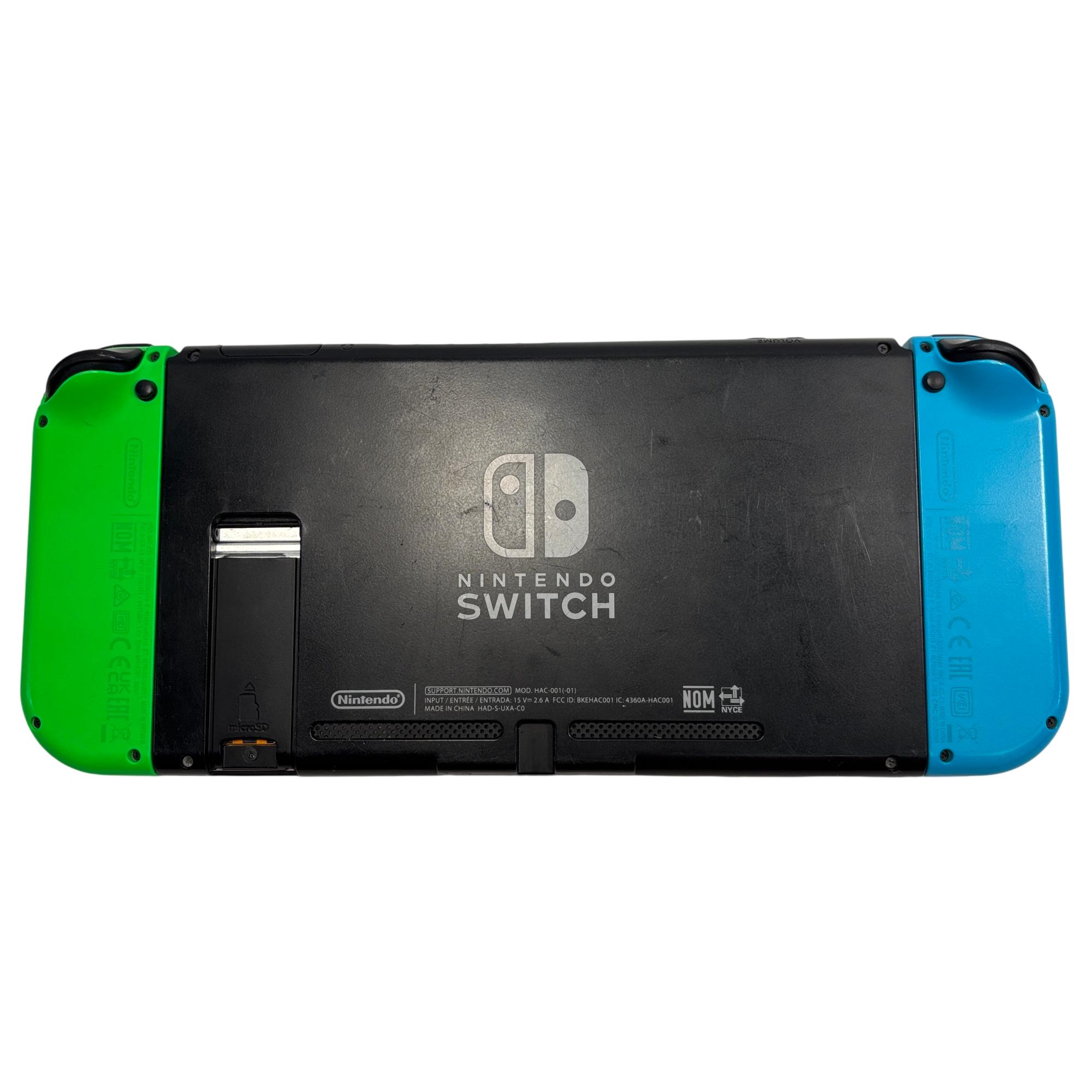 Nintendo Switch HAC-001(-01) 32GB Neon Blue/Neon Green Video Game