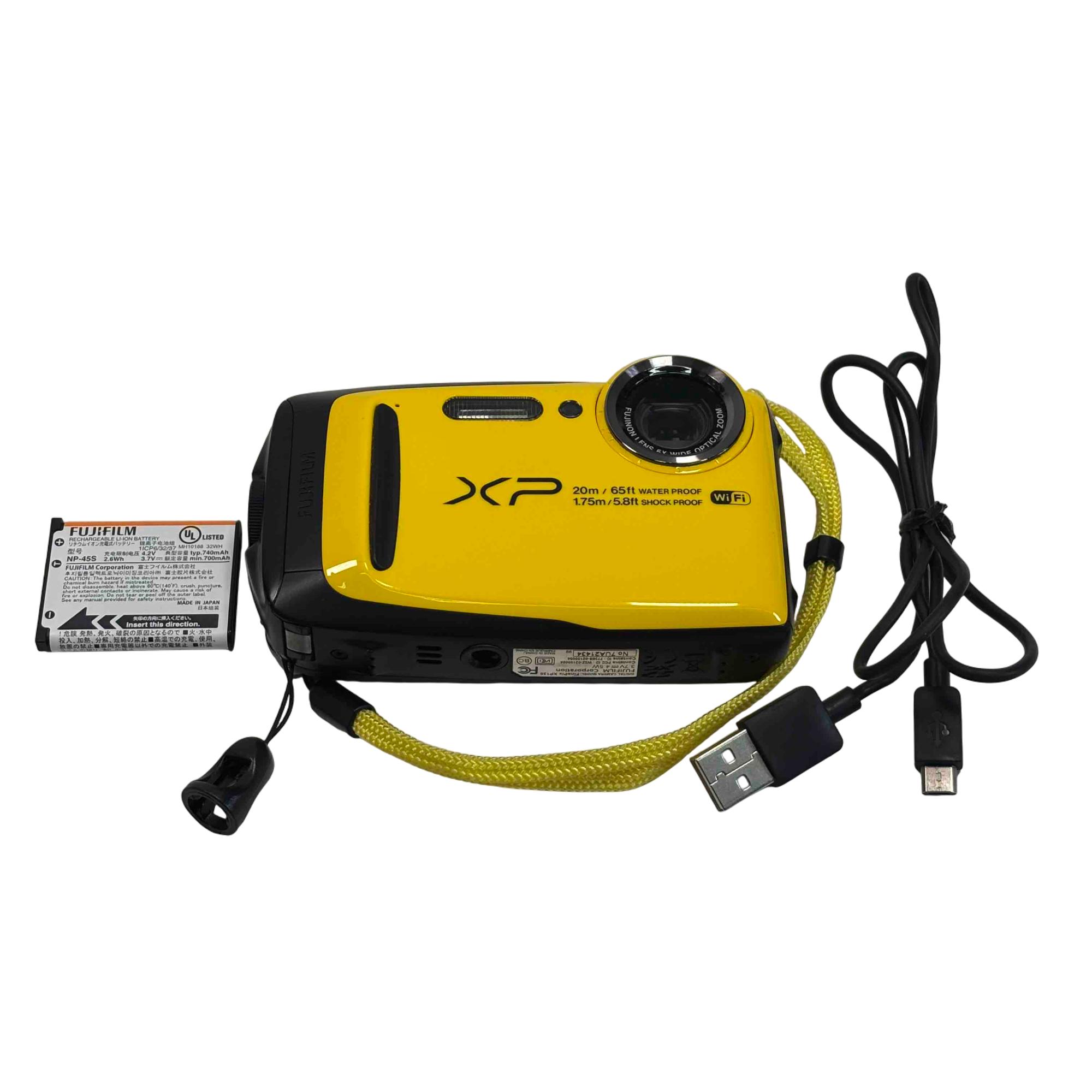 FUJIFILM FINEPIX XP120 イエロー Amazon | FUJIFILM デジタルカメラ XP120 イエロー 防水 FX
