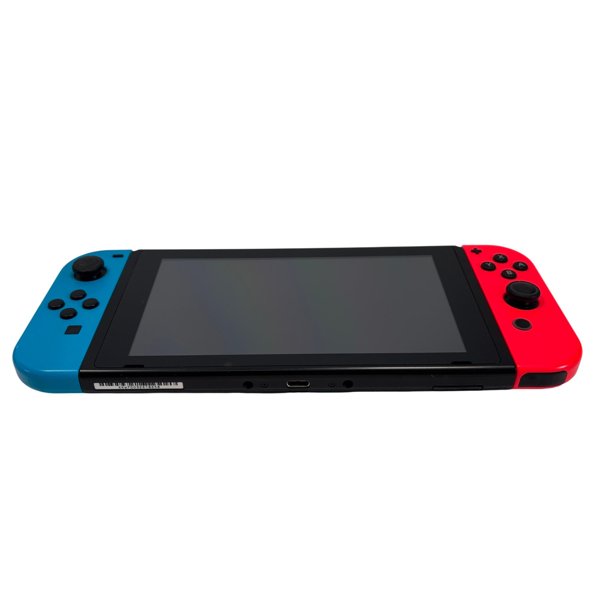 Nintendo Switch HAC-001(-01) 32GB Neon Red/Neon Blue Video Game