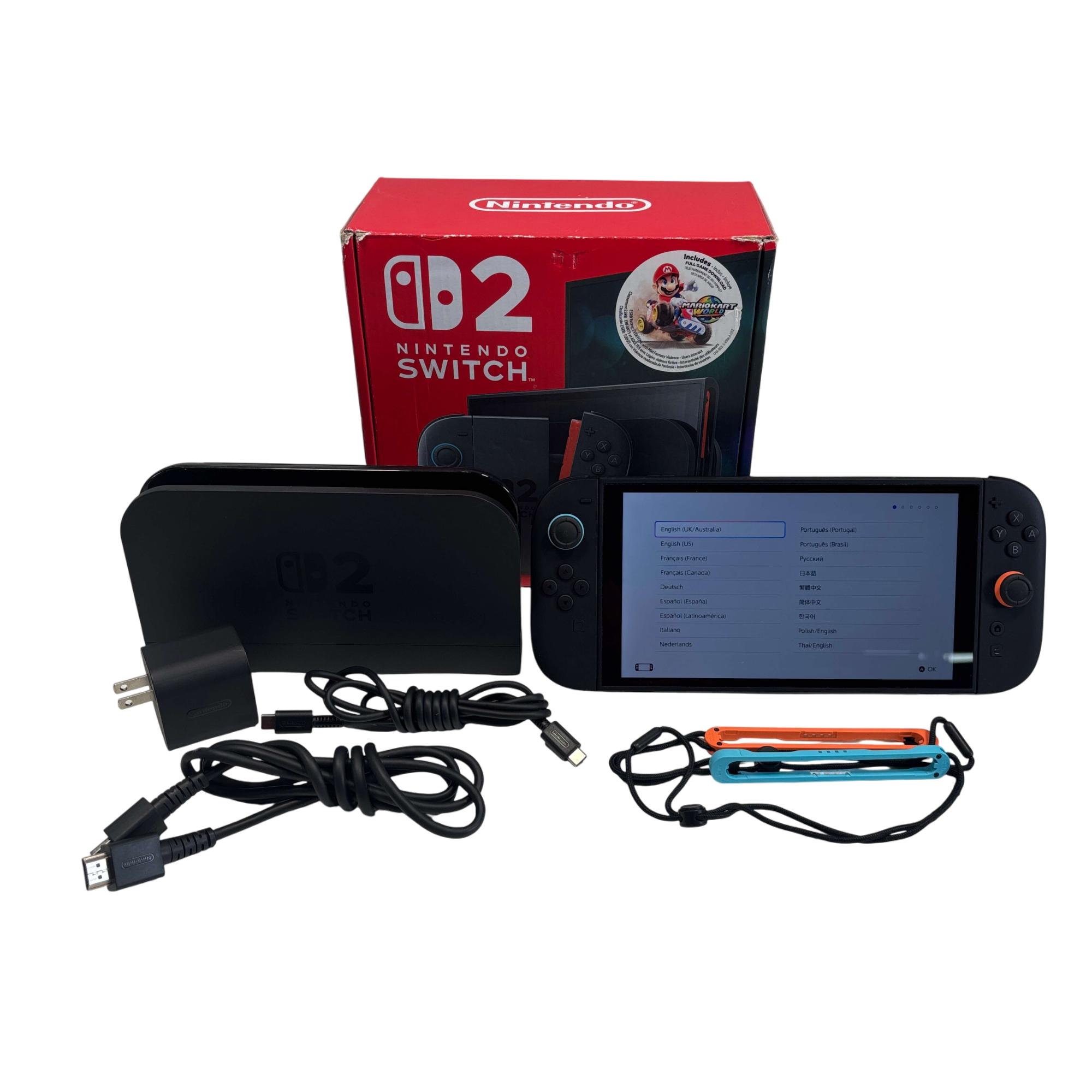 Nintendo Switch 2 BEE-001 256GB Black Handheld Video Game Console 3264