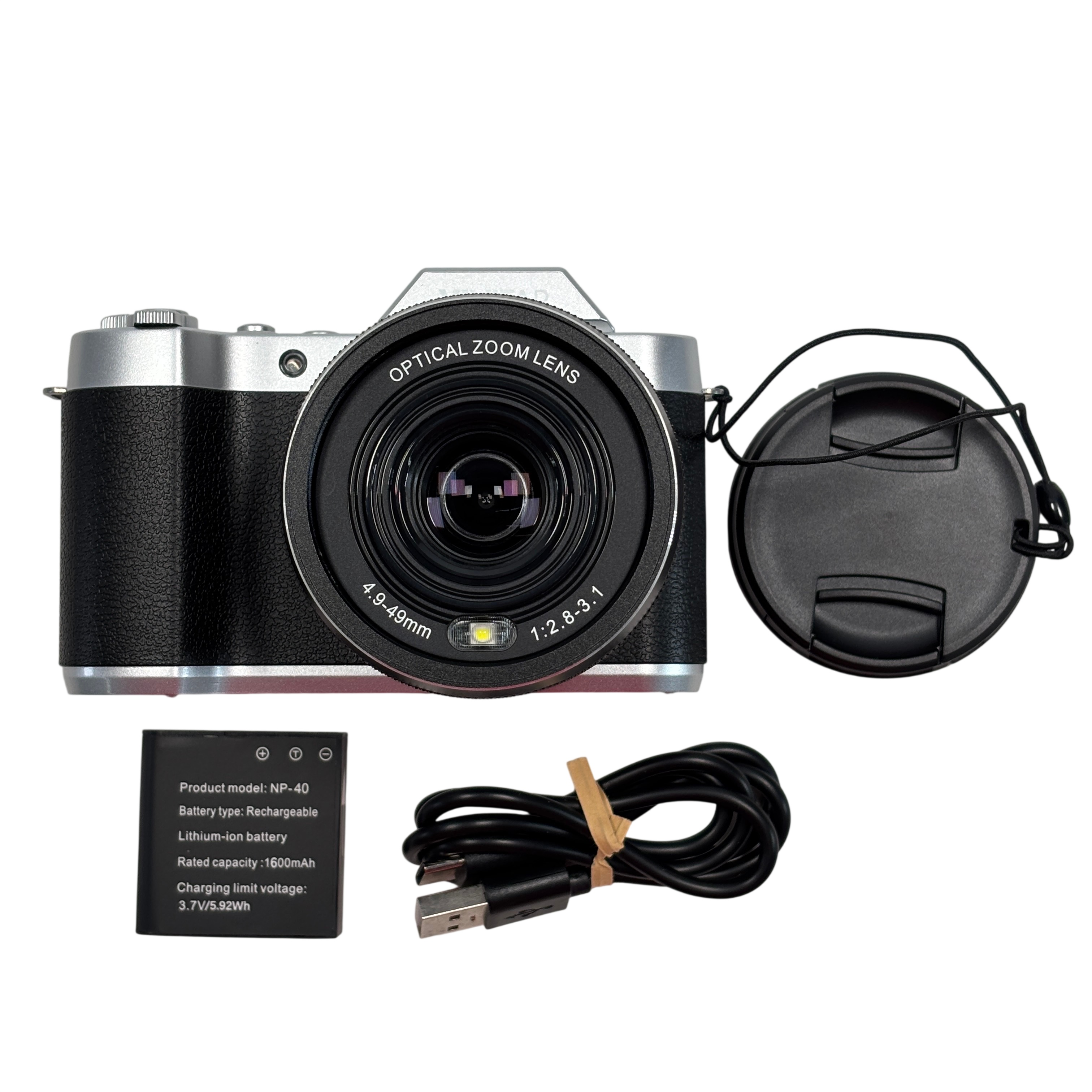 Vivitar VXXBR60 64MP 4K Hybrid Optical Zoom Digital Bridge Camera