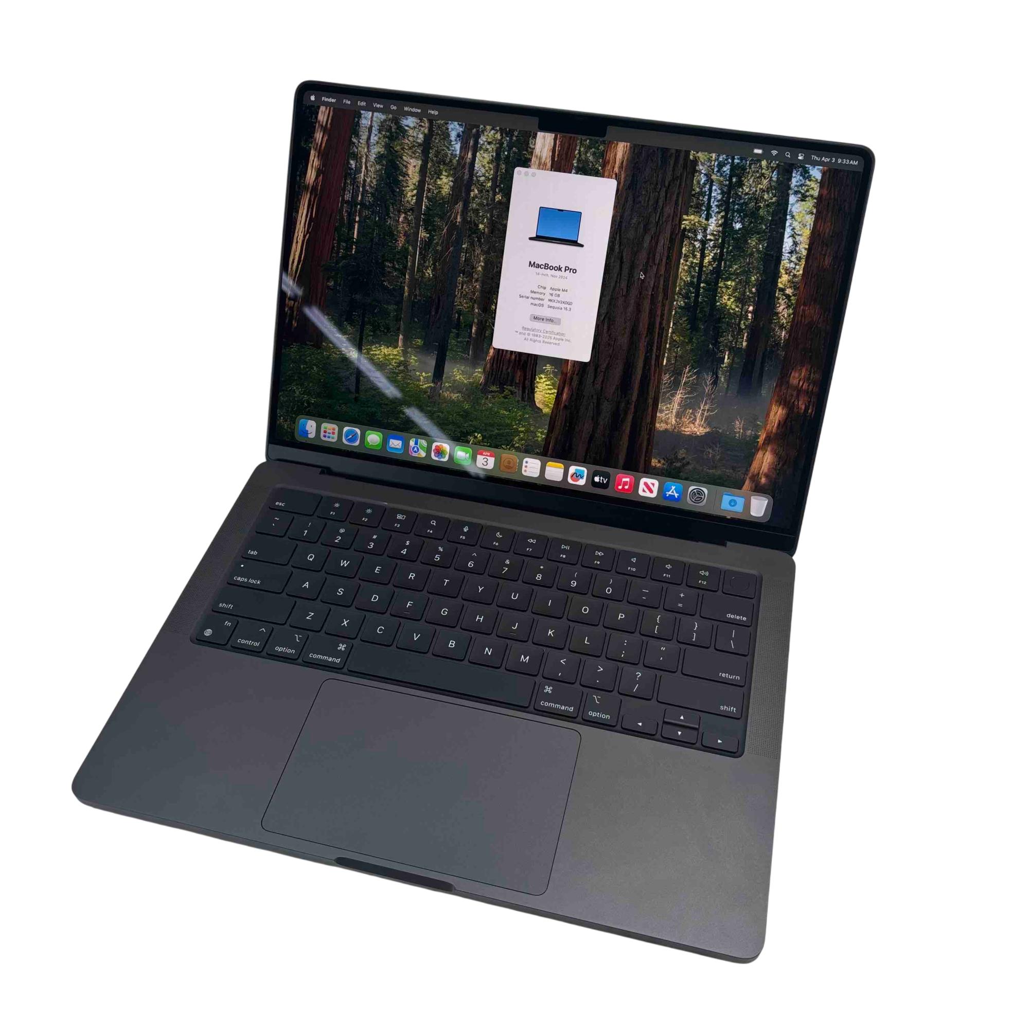 Apple MacBook Pro 2024 MW2W3LL/A M4 Pro 4.5 GHz 16GB RAM