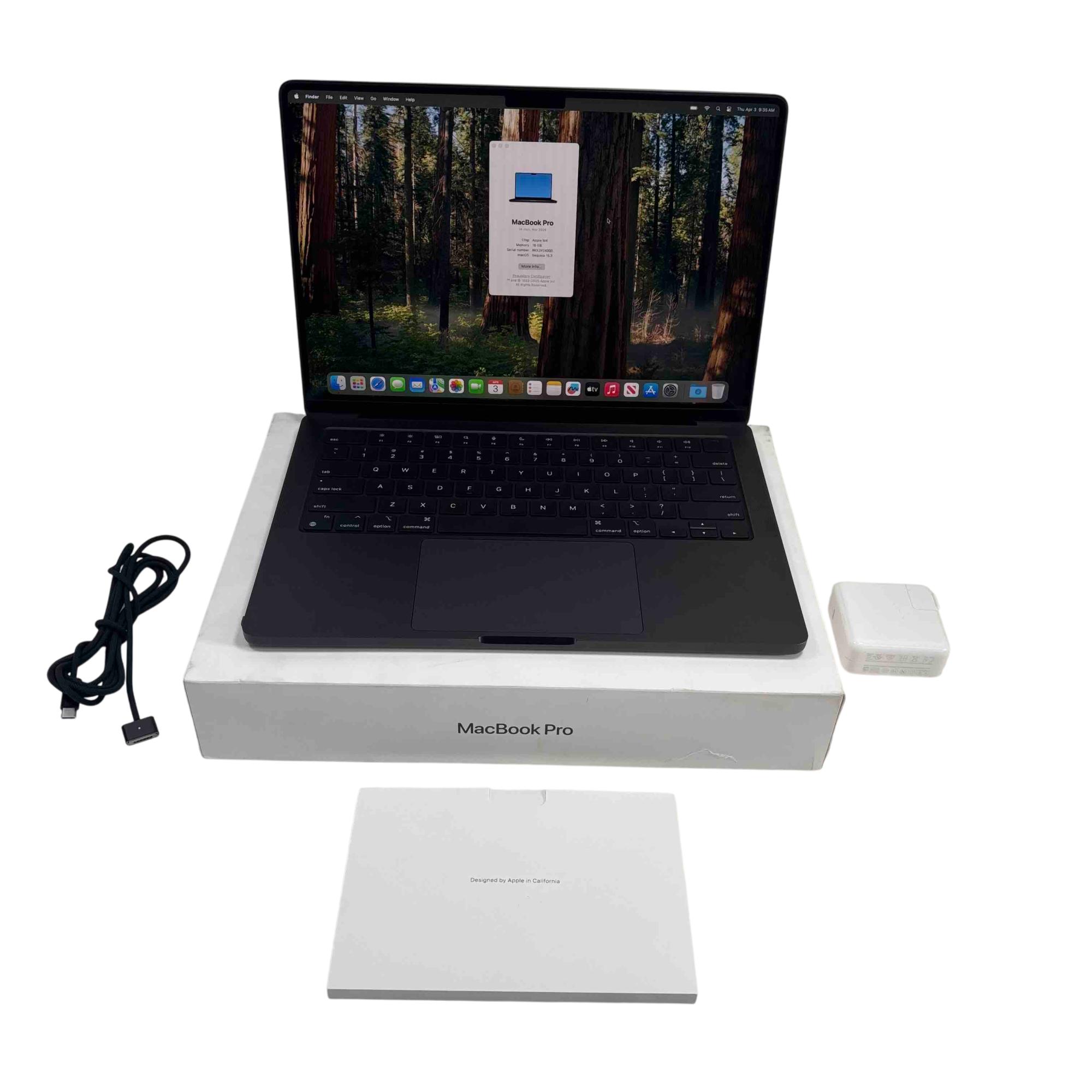 Apple MacBook Pro 2024 MW2W3LL/A M4 Pro 4.5 GHz 16GB RAM