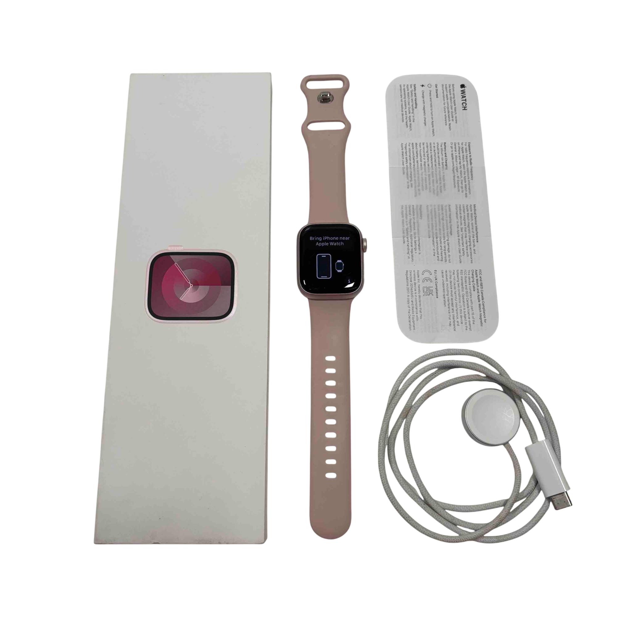 Apple Watch Series MR953LL/A A2978 (GPS) 41mm Pink Aluminum 64GB