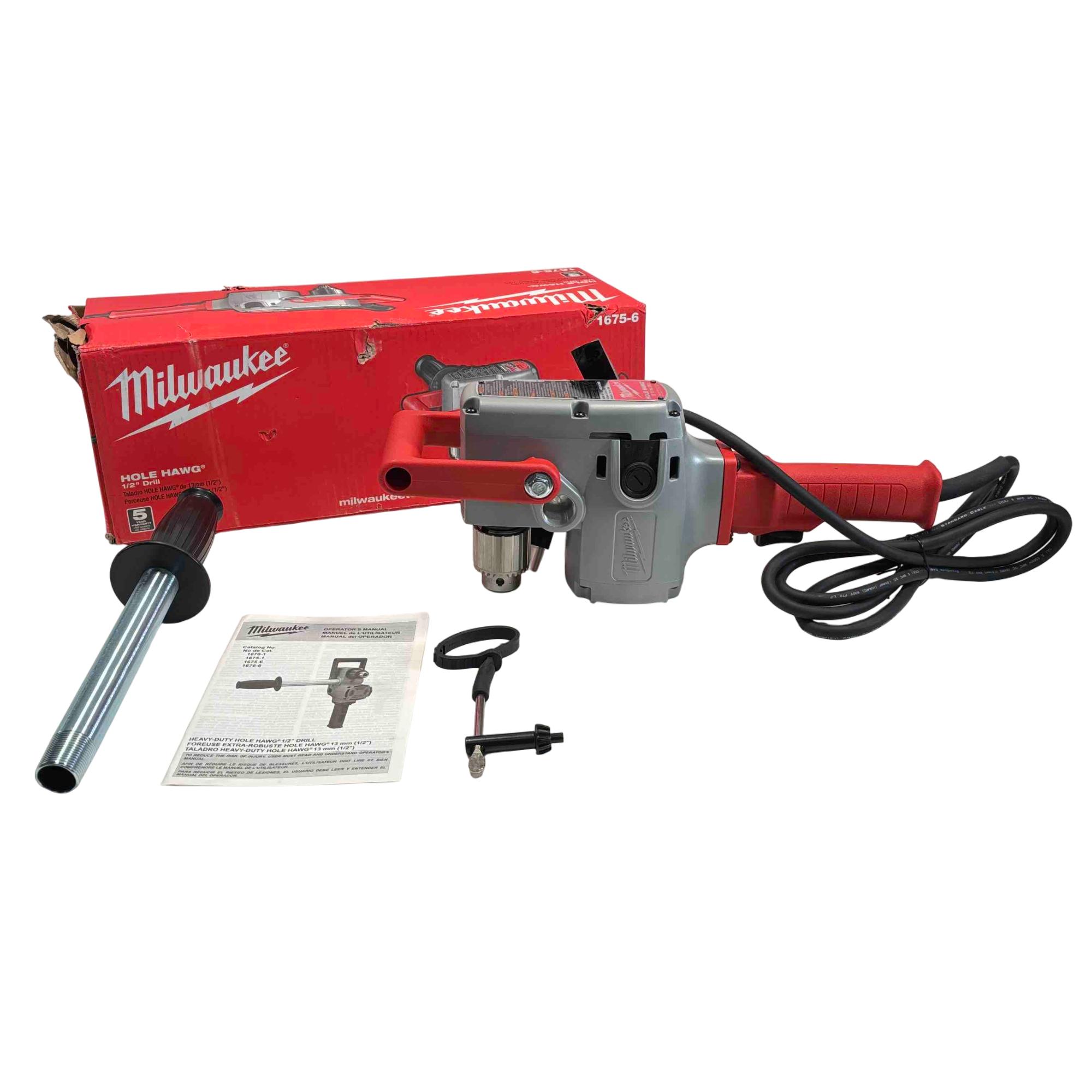 Milwaukee 1675-1 Hole Hawg Corded 1/2