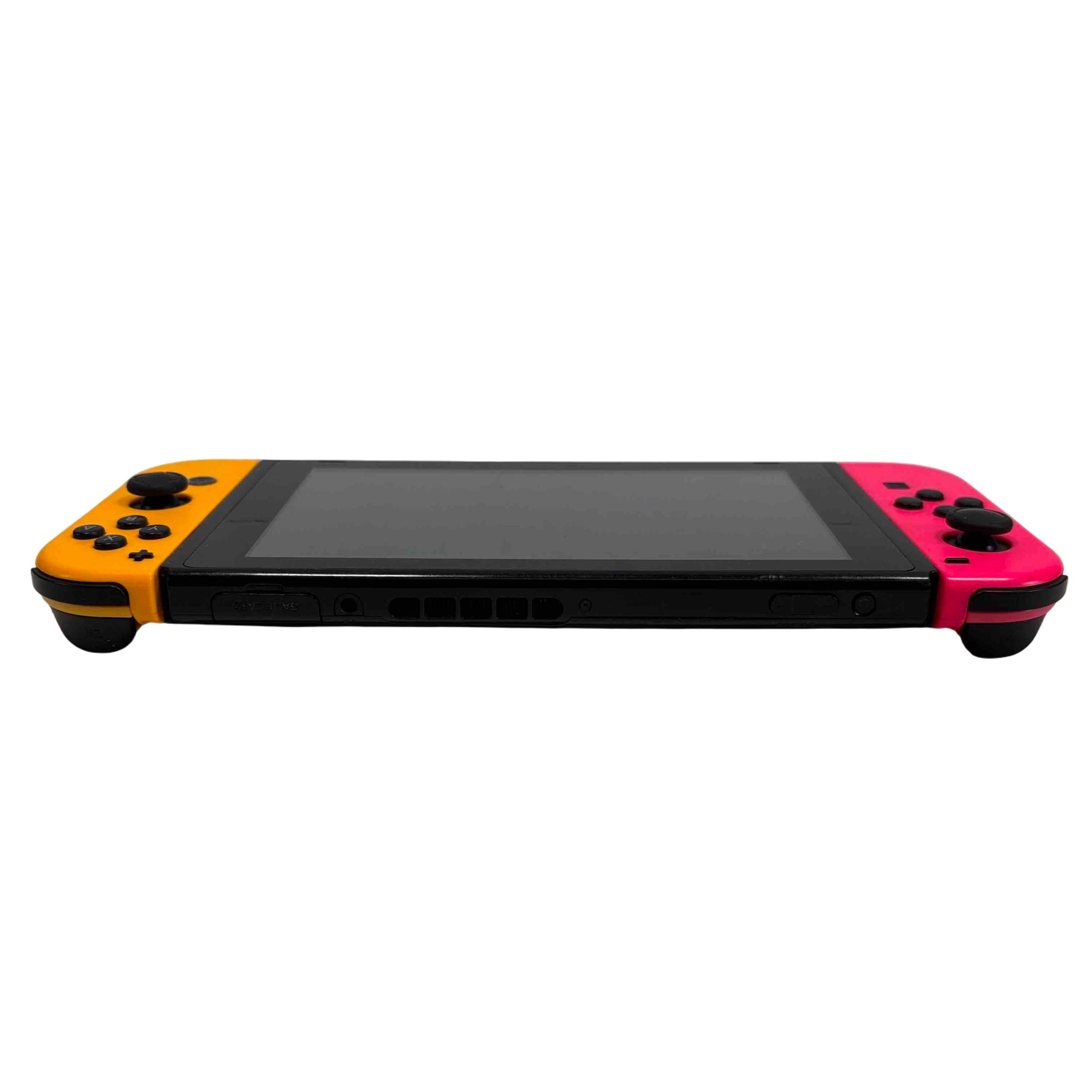 Nintendo Switch HAC-001 32GB Neon Pink/Neon Orange Video Game