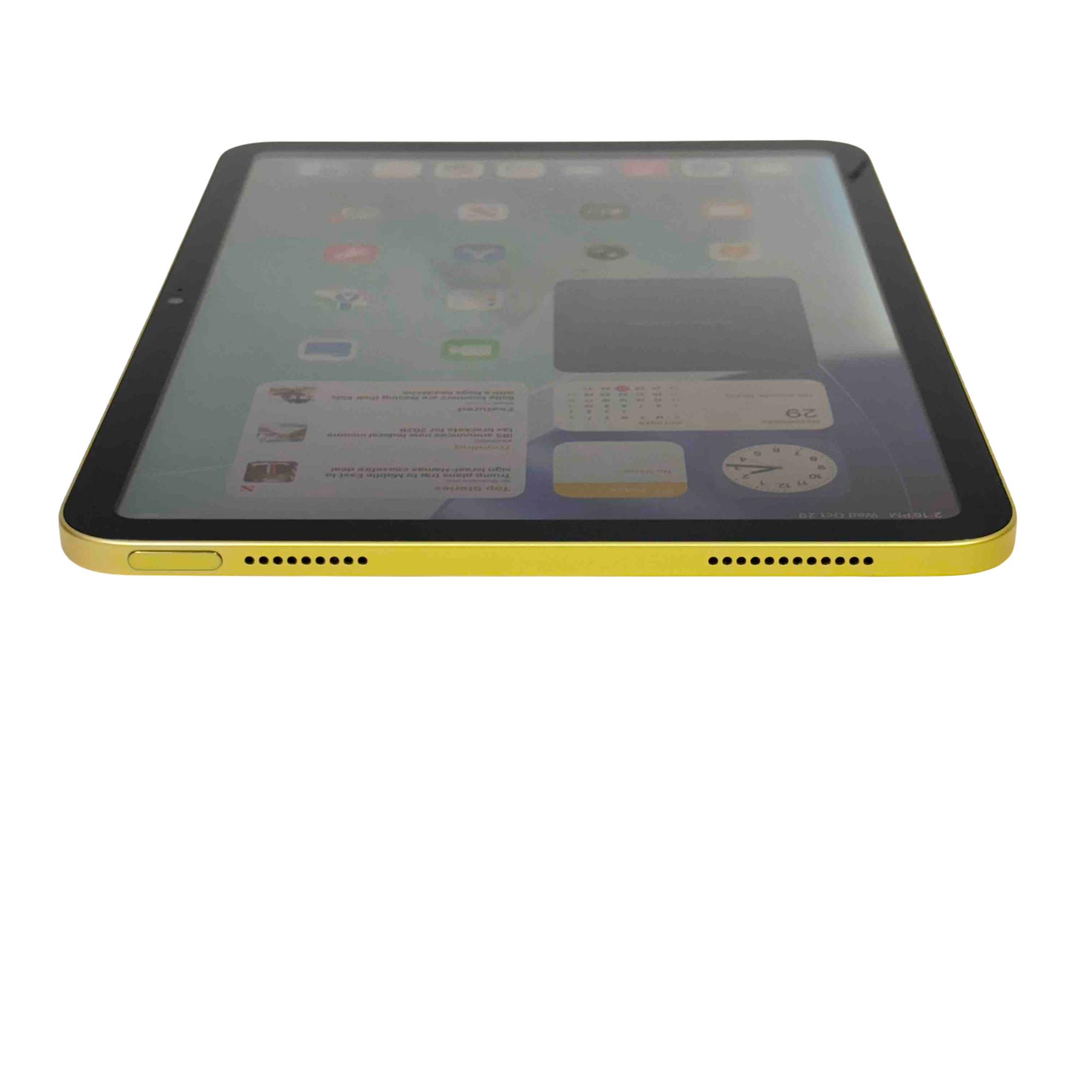 Apple iPad 10th Generation MPQ23LL/A 10.9-inch 64GB Yellow Tablet