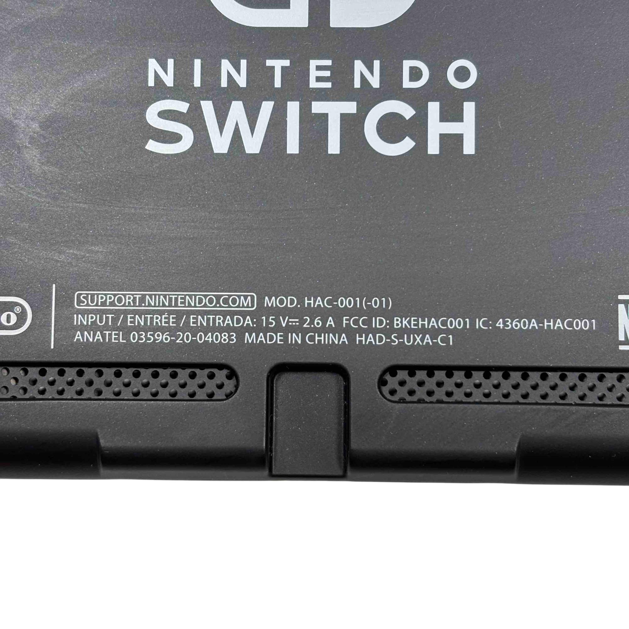 Nintendo Switch HAC-001(-01) Neon Blue/Neon Red 32GB Video Game