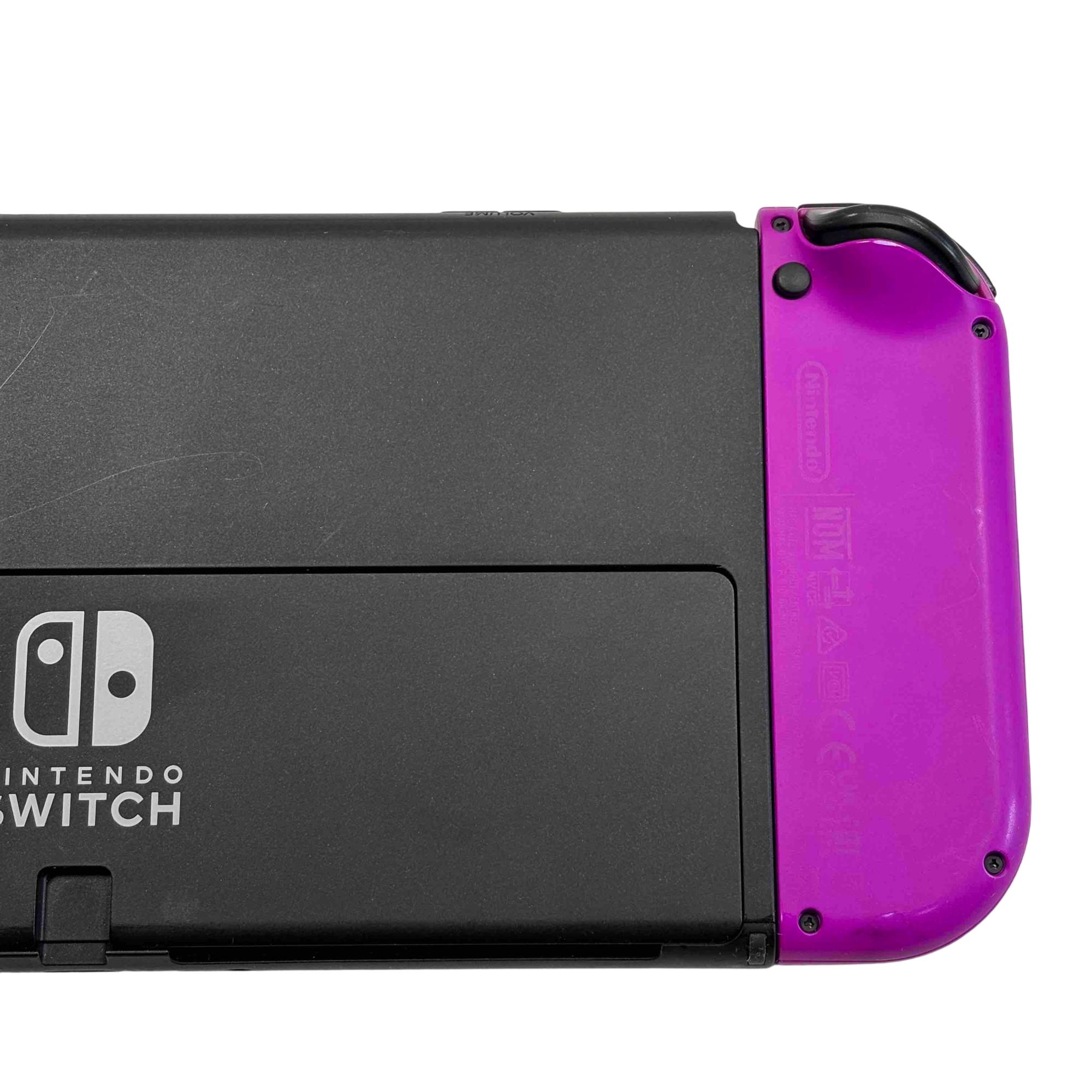 Nintendo Switch OLED Model HEG-001 64GB Neon Purple/Neon Orange