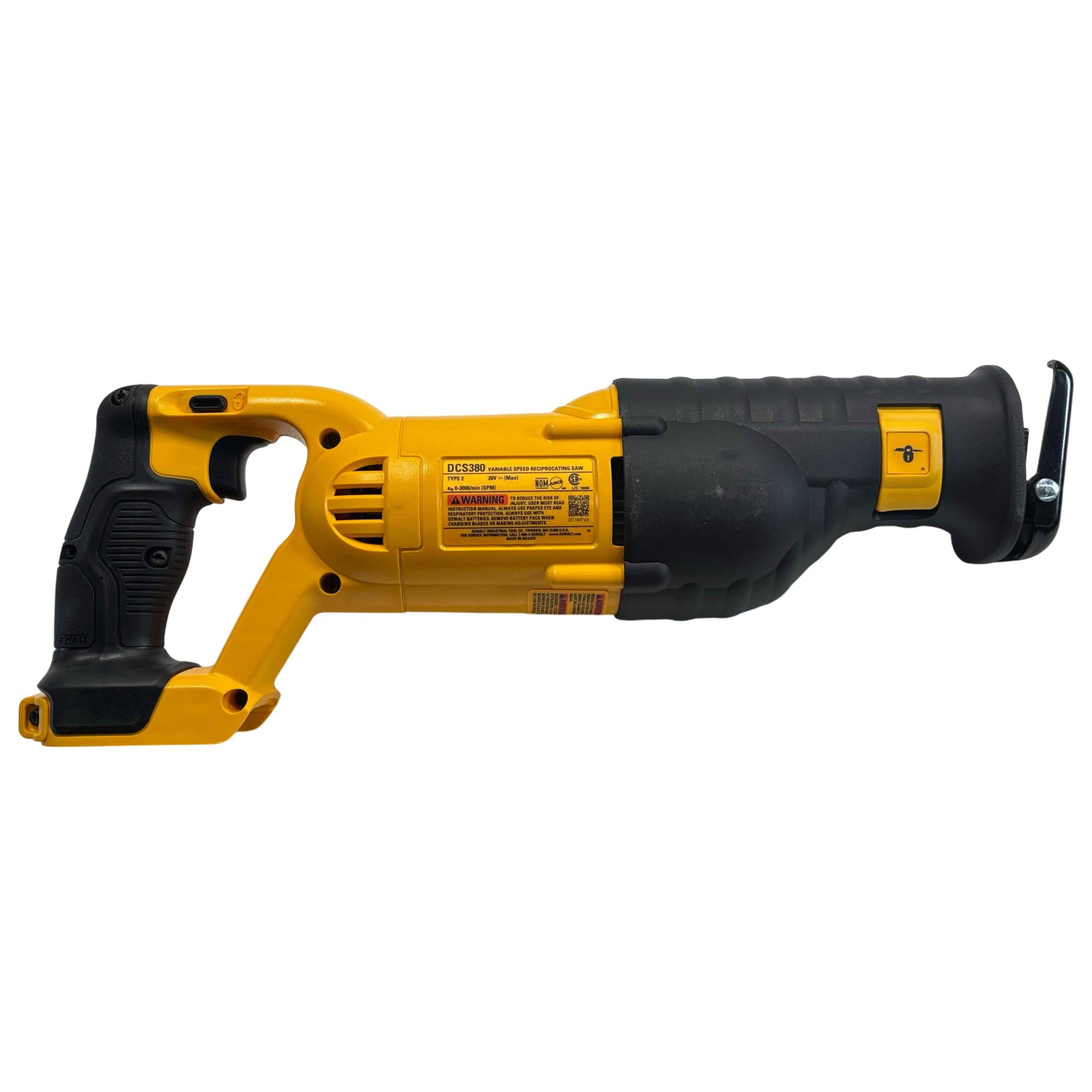 DeWalt DCS380 20V MAX Variable Speed Reciprocating Saw 3781