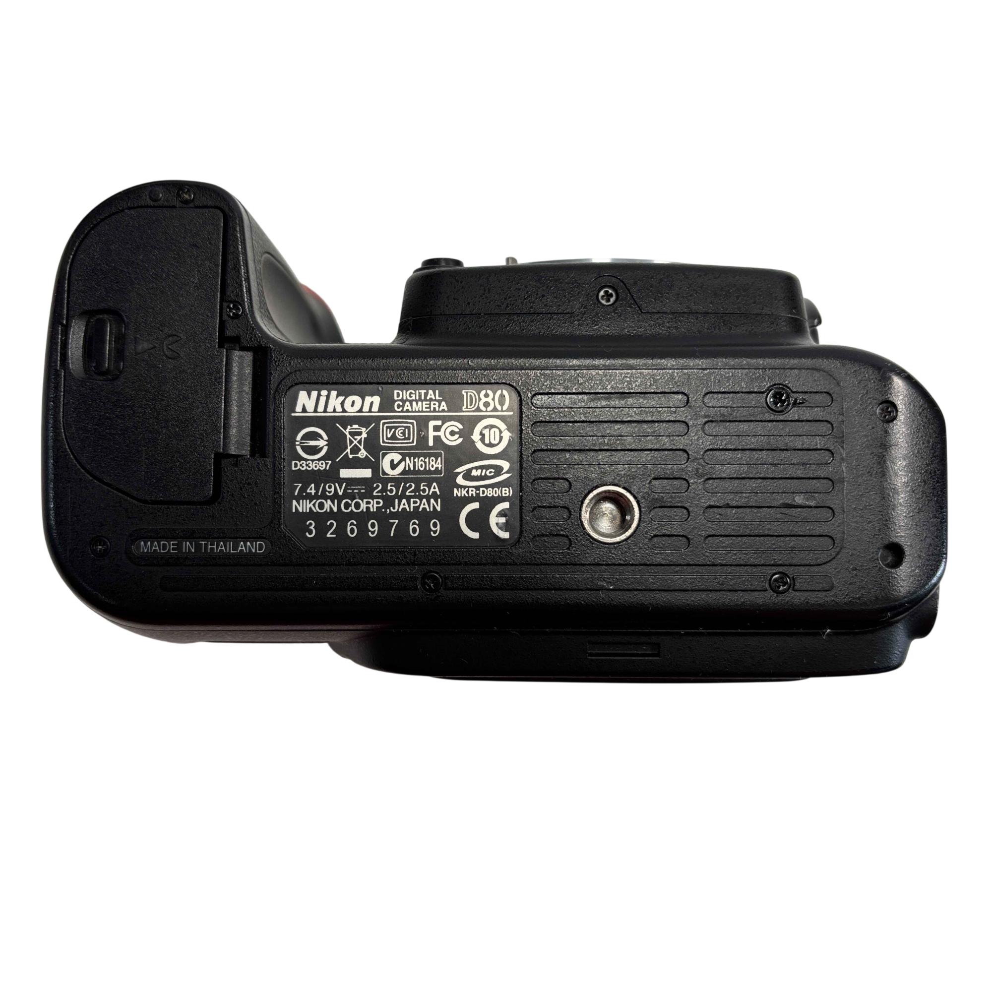 Nikon D80 10.2MP Digital SLR Camera D33697