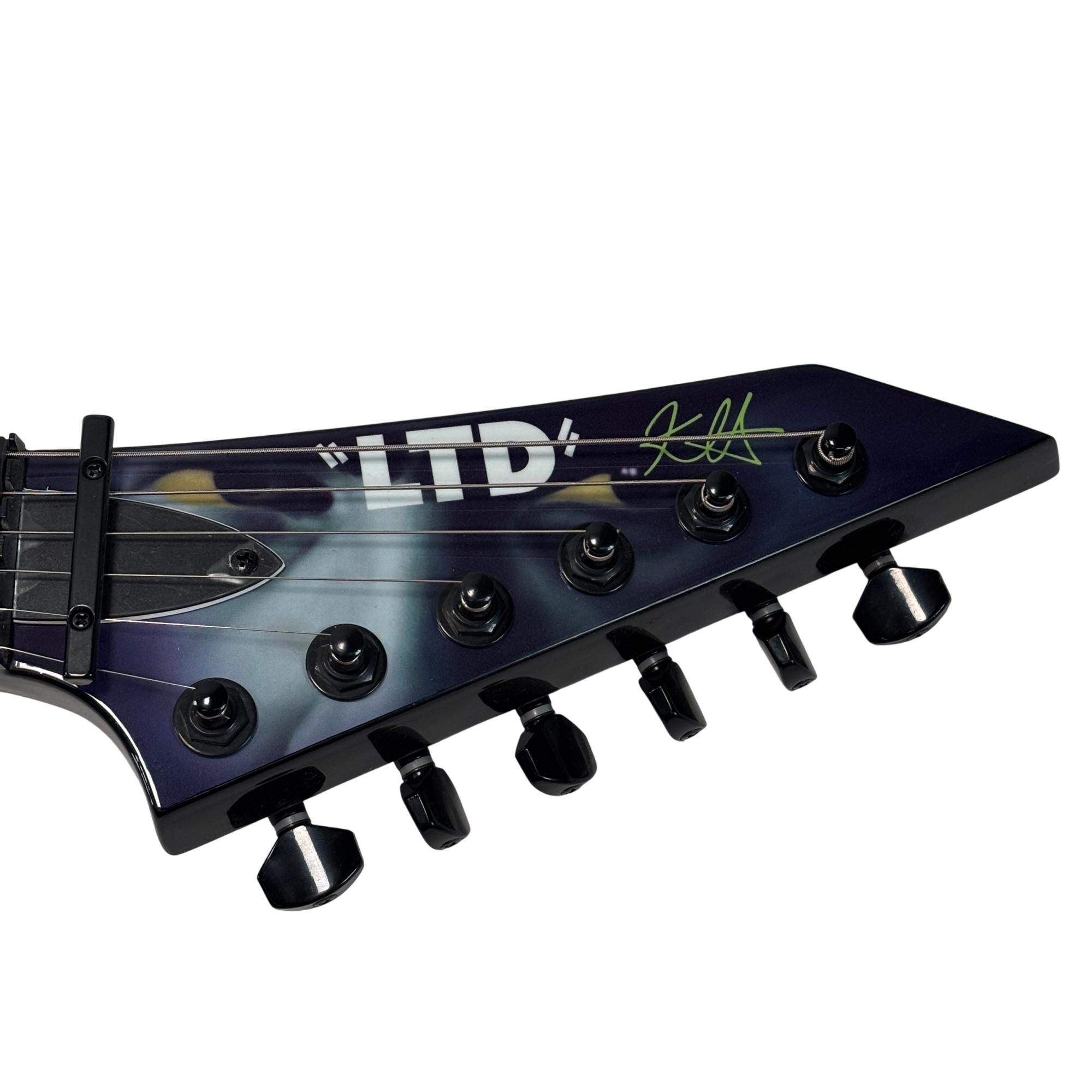 ESP LTD Kirk Hammett Signature KH-WZ White Zombie Electric Guitar