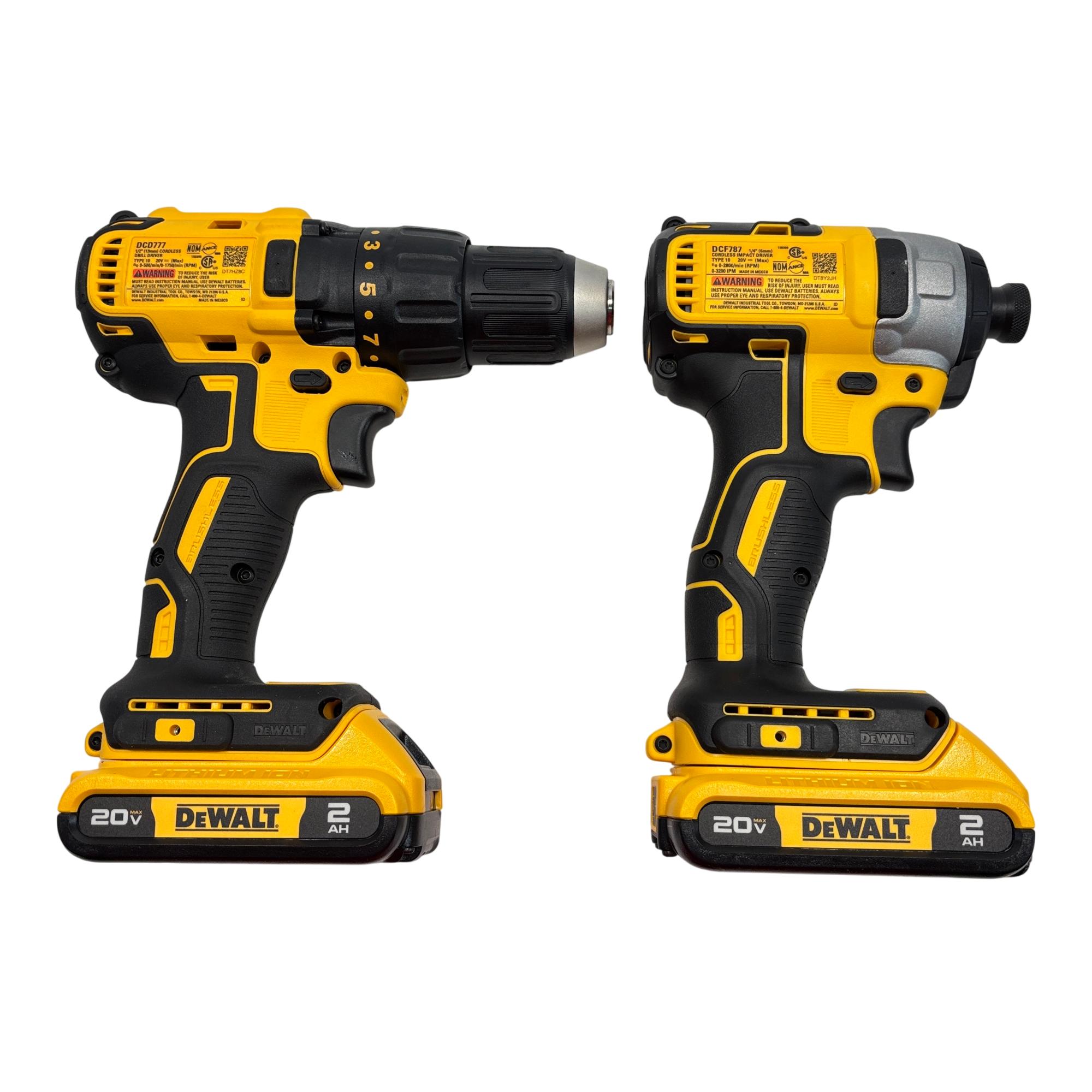 DeWalt DCD777/DCF787 20V Cordless 1/2