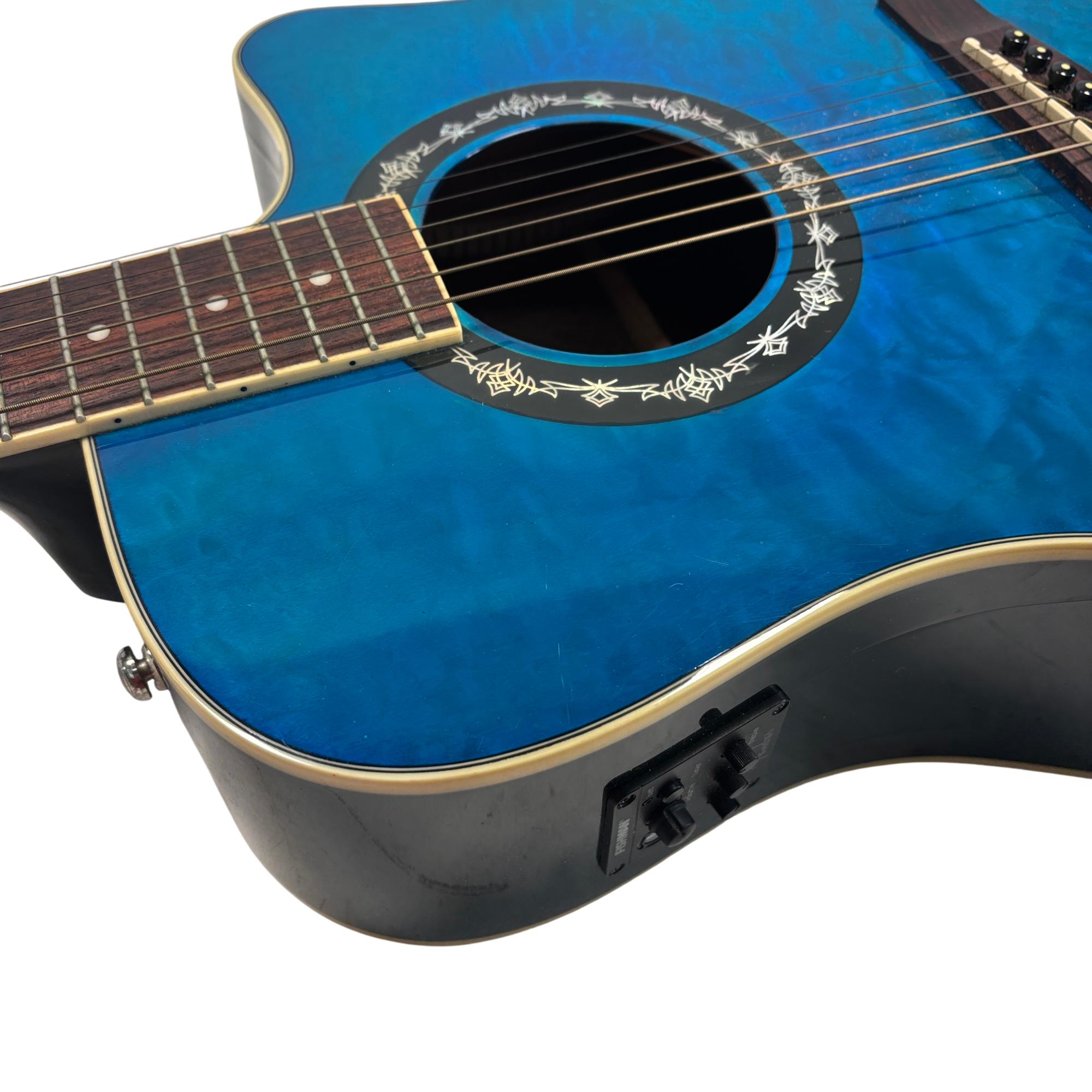 Fender T-Bucket 300CE TBL Transparent Blue Acoustic-Electric