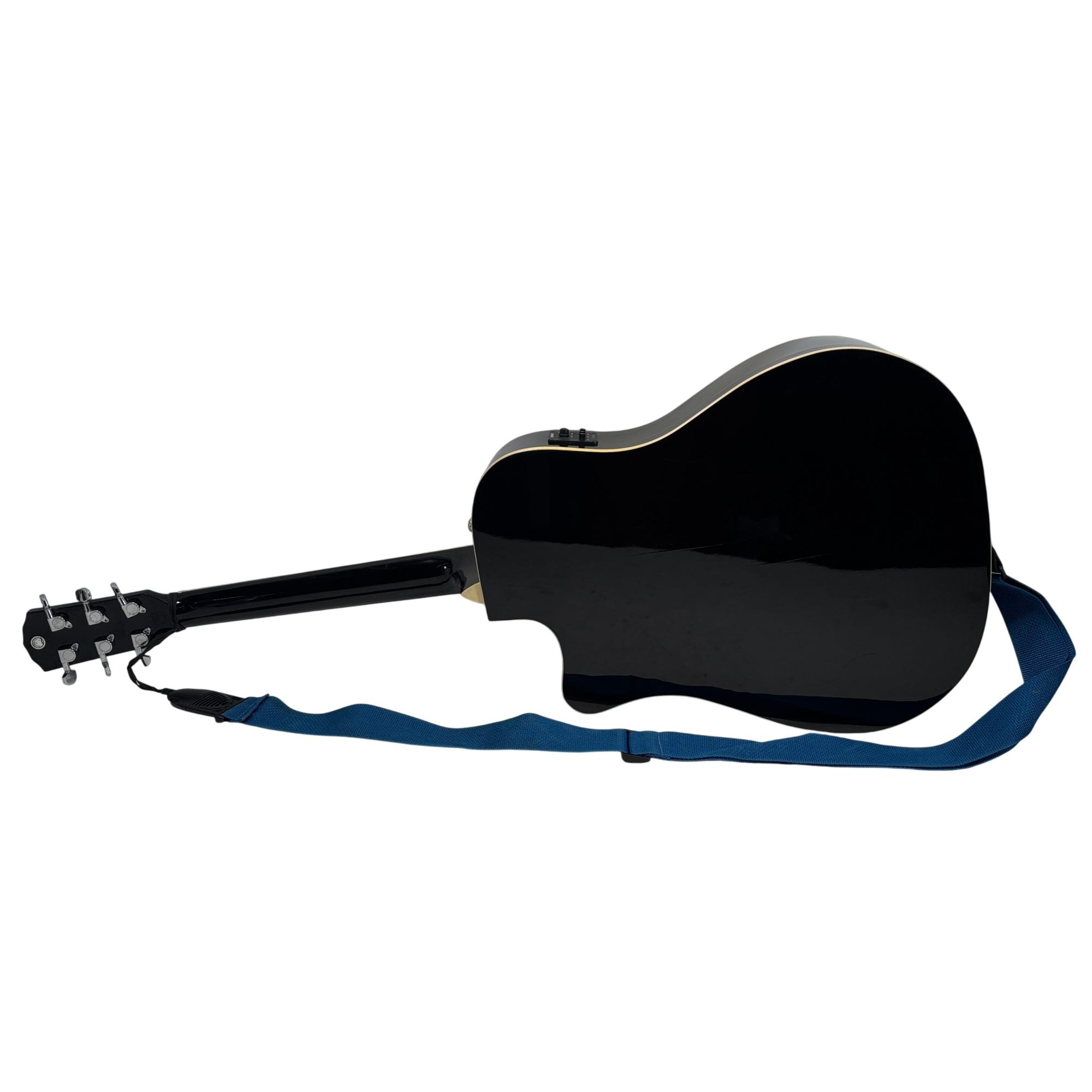 Fender T-Bucket 300CE TBL Transparent Blue Acoustic-Electric