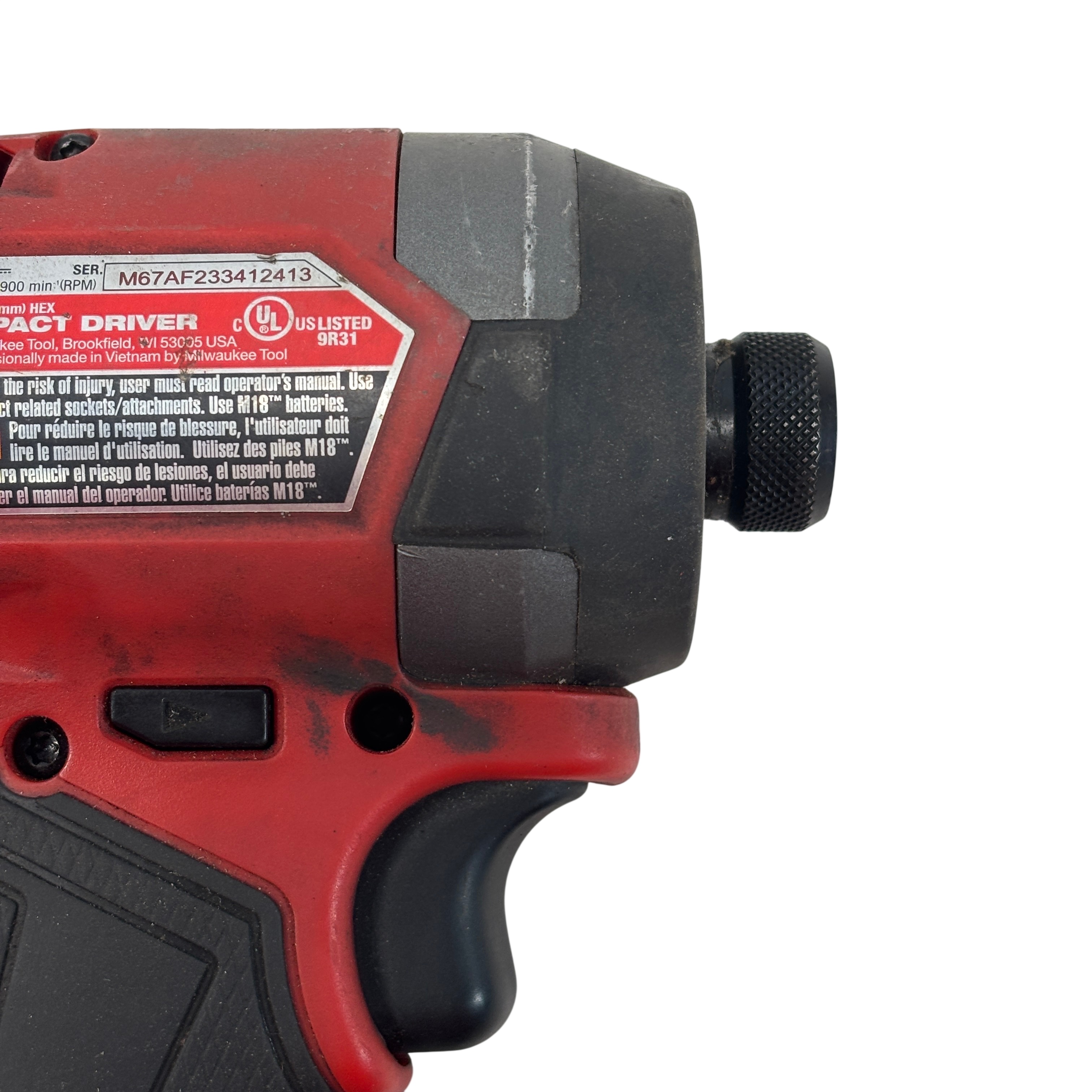 Milwaukee 2953-20 M18 FUEL Brushless Cordless 1/4