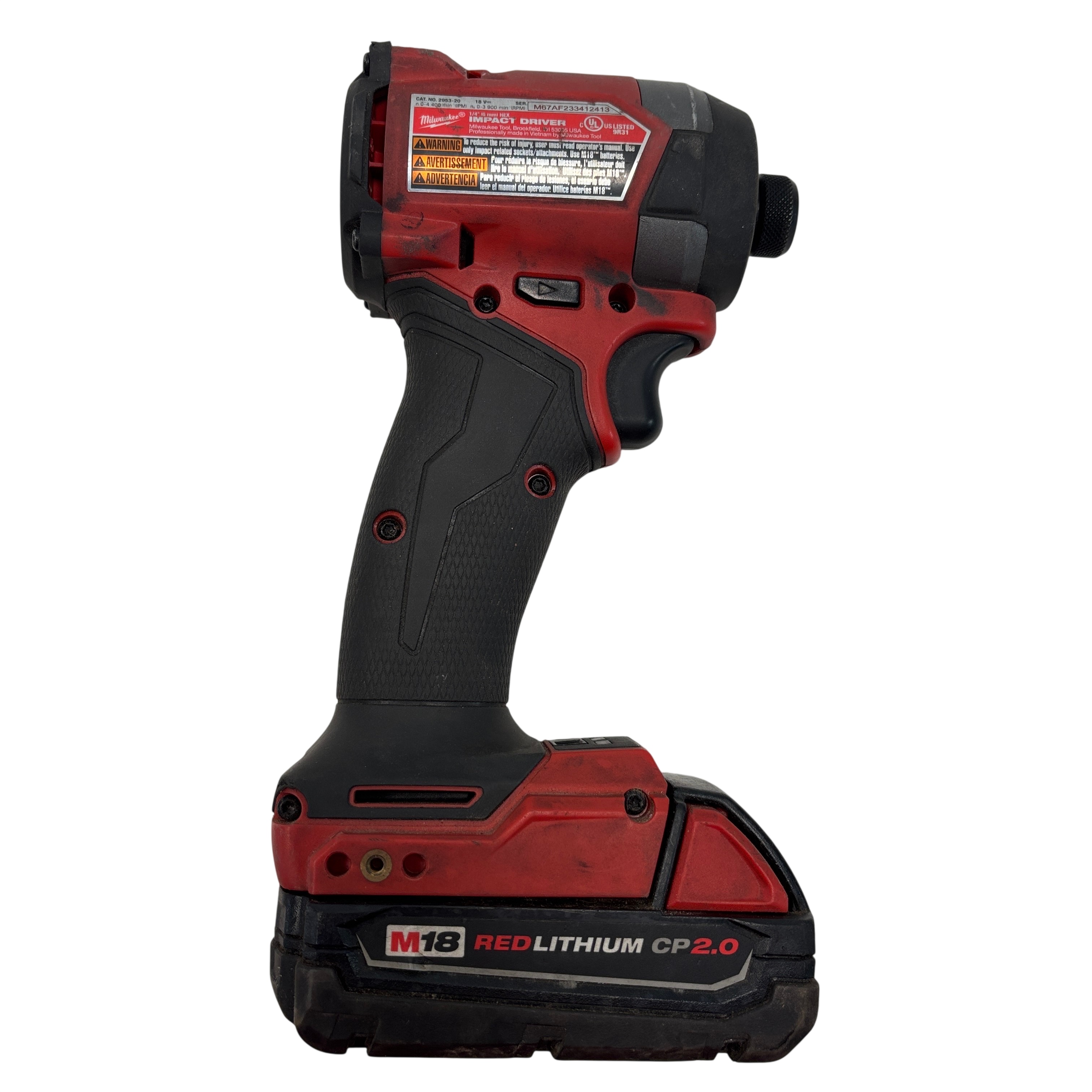 Milwaukee 2953-20 M18 FUEL Brushless Cordless 1/4