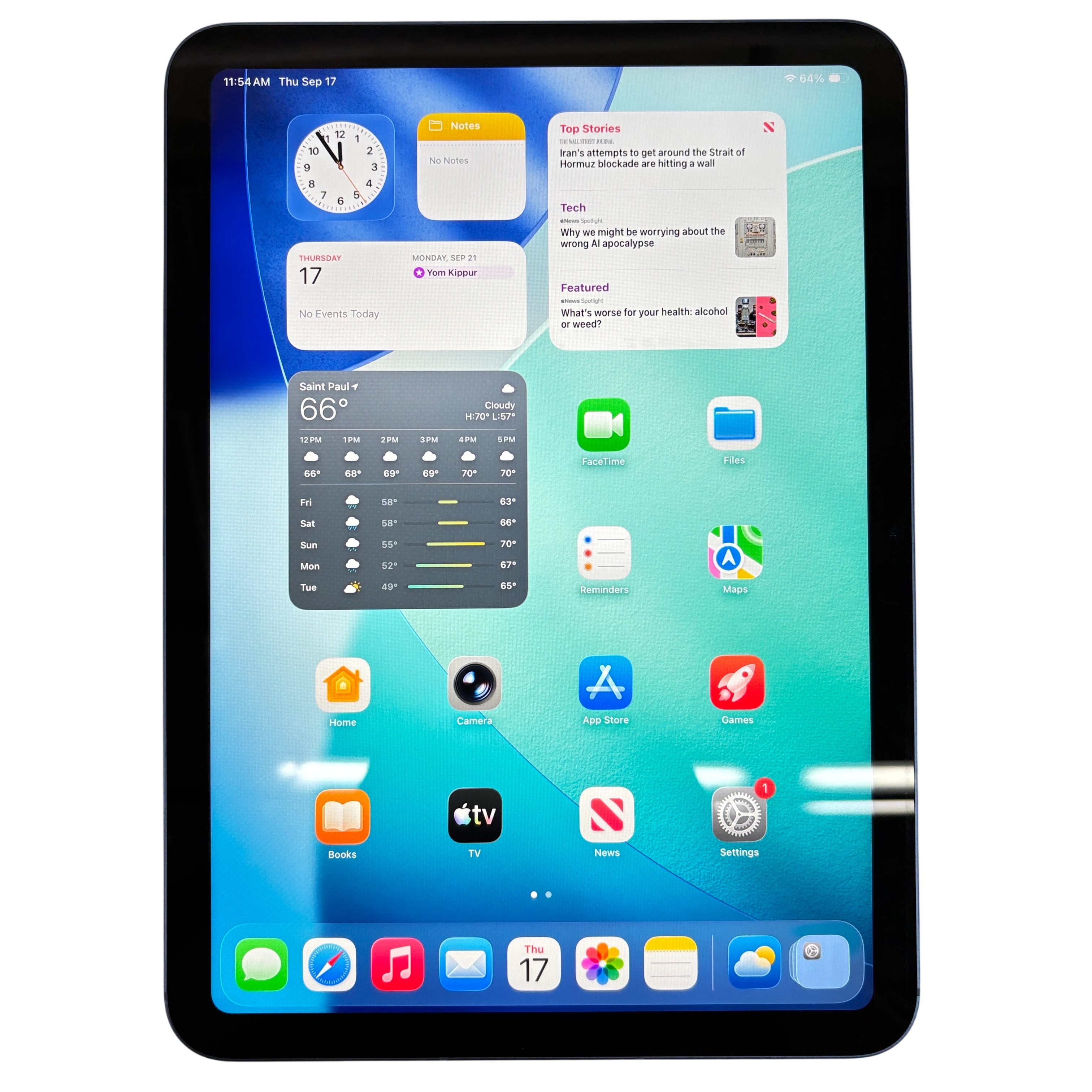 Apple iPad (10th Gen) MQ6K3LL/A 64GB 10.9