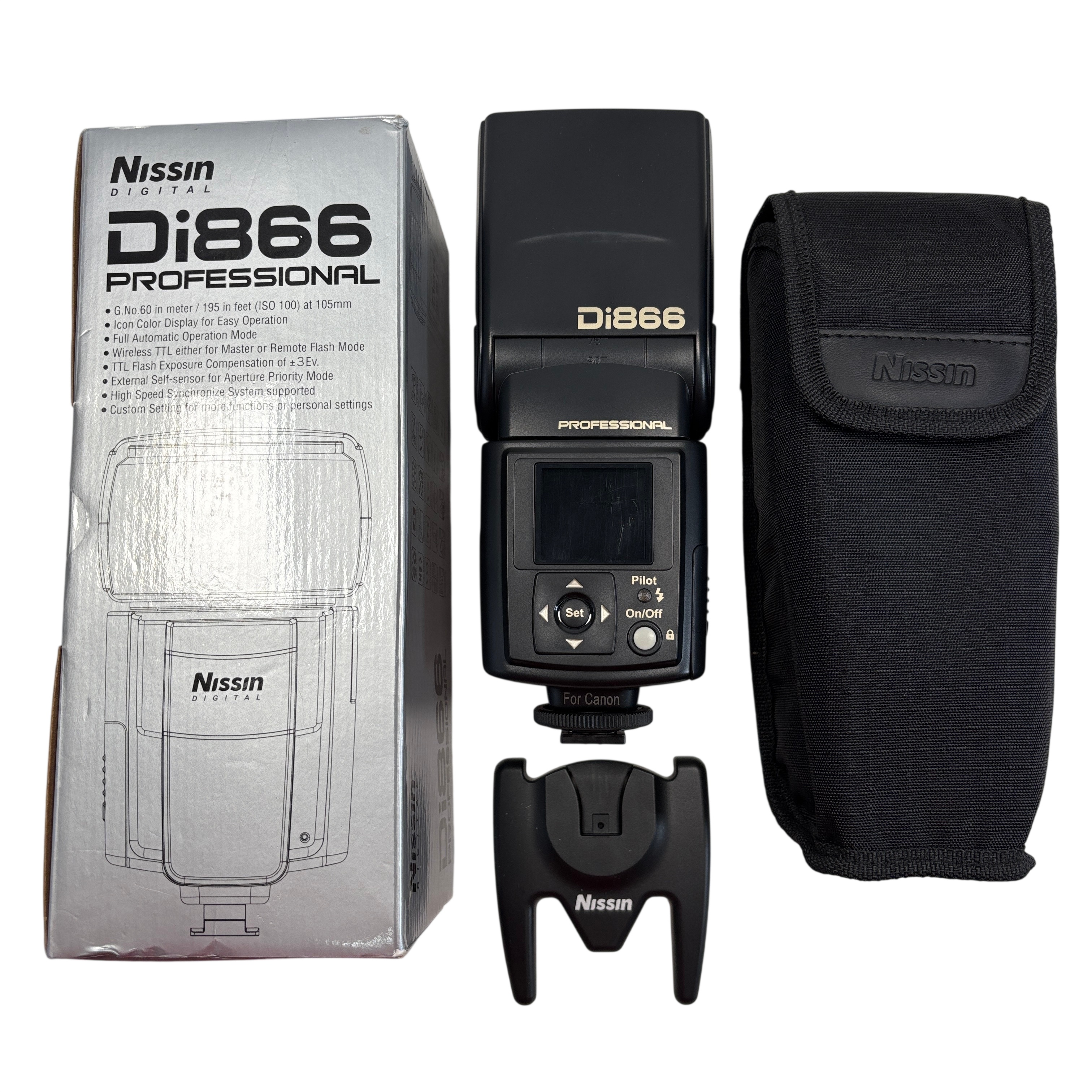 Nissin Digital Di866 Professional 60m Canon Shoe Mount Digital