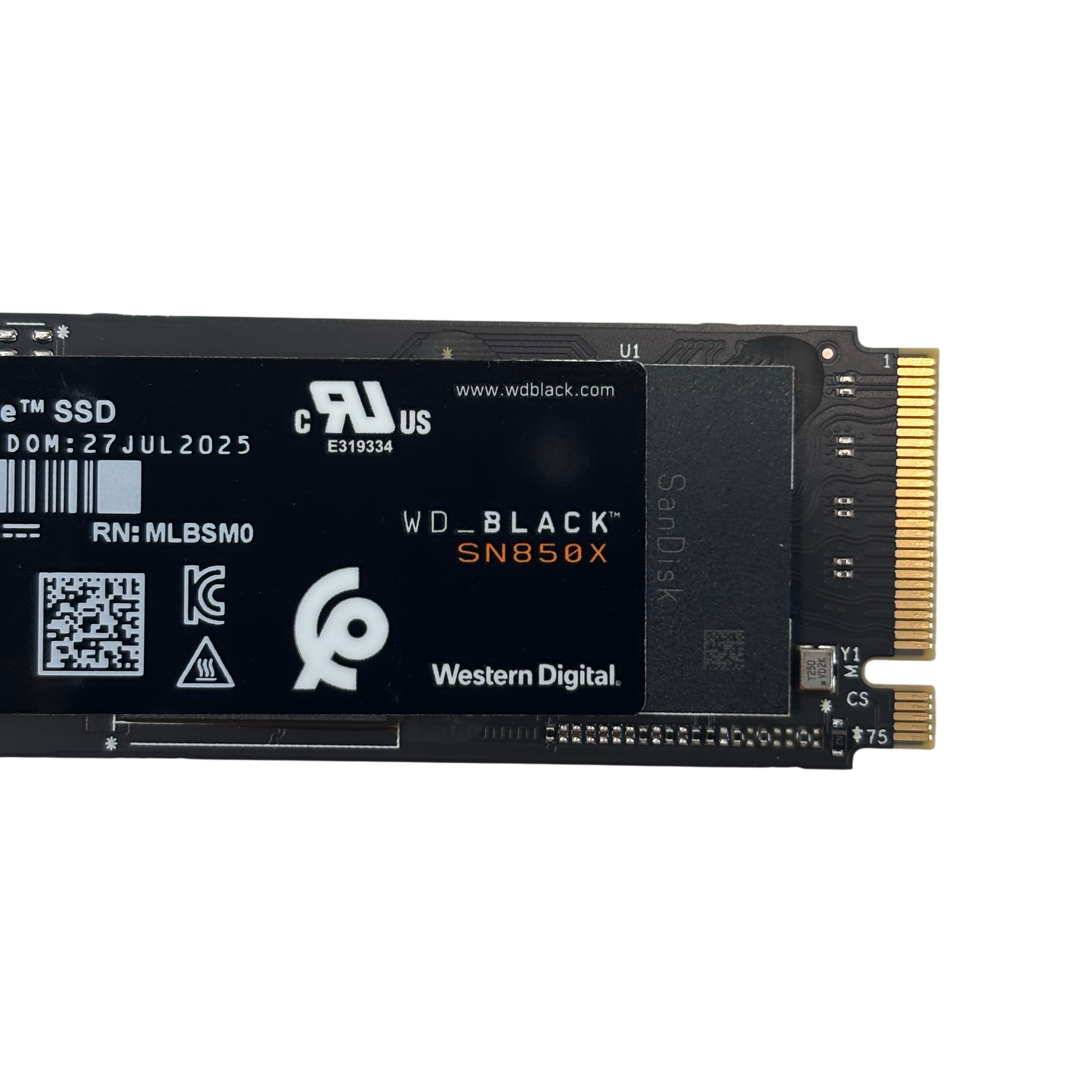 Western Digital WD_BLACK SN850X 4TB PCIe Gen4 NVMe Internal Game