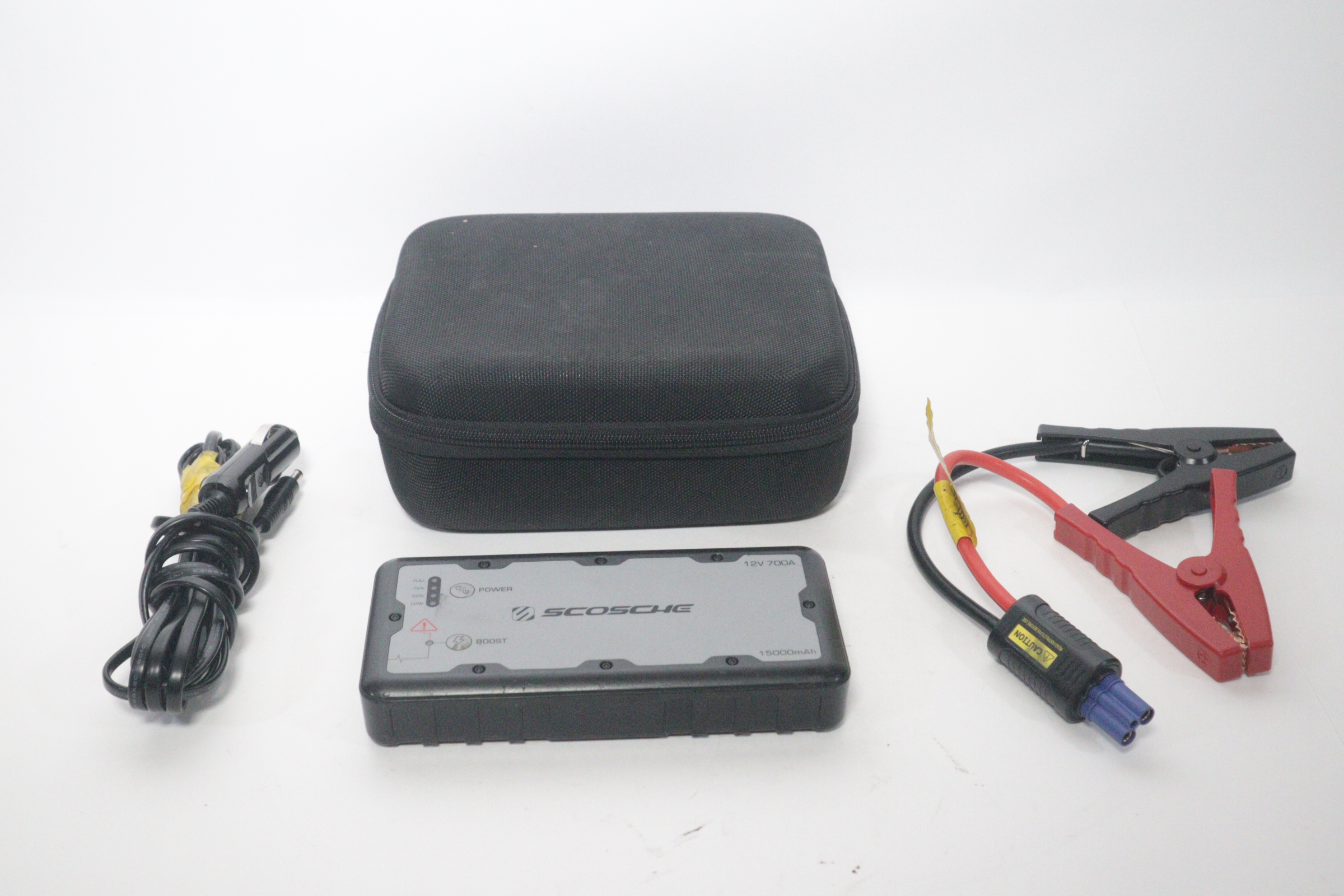 Scosche flashlight jump starter top