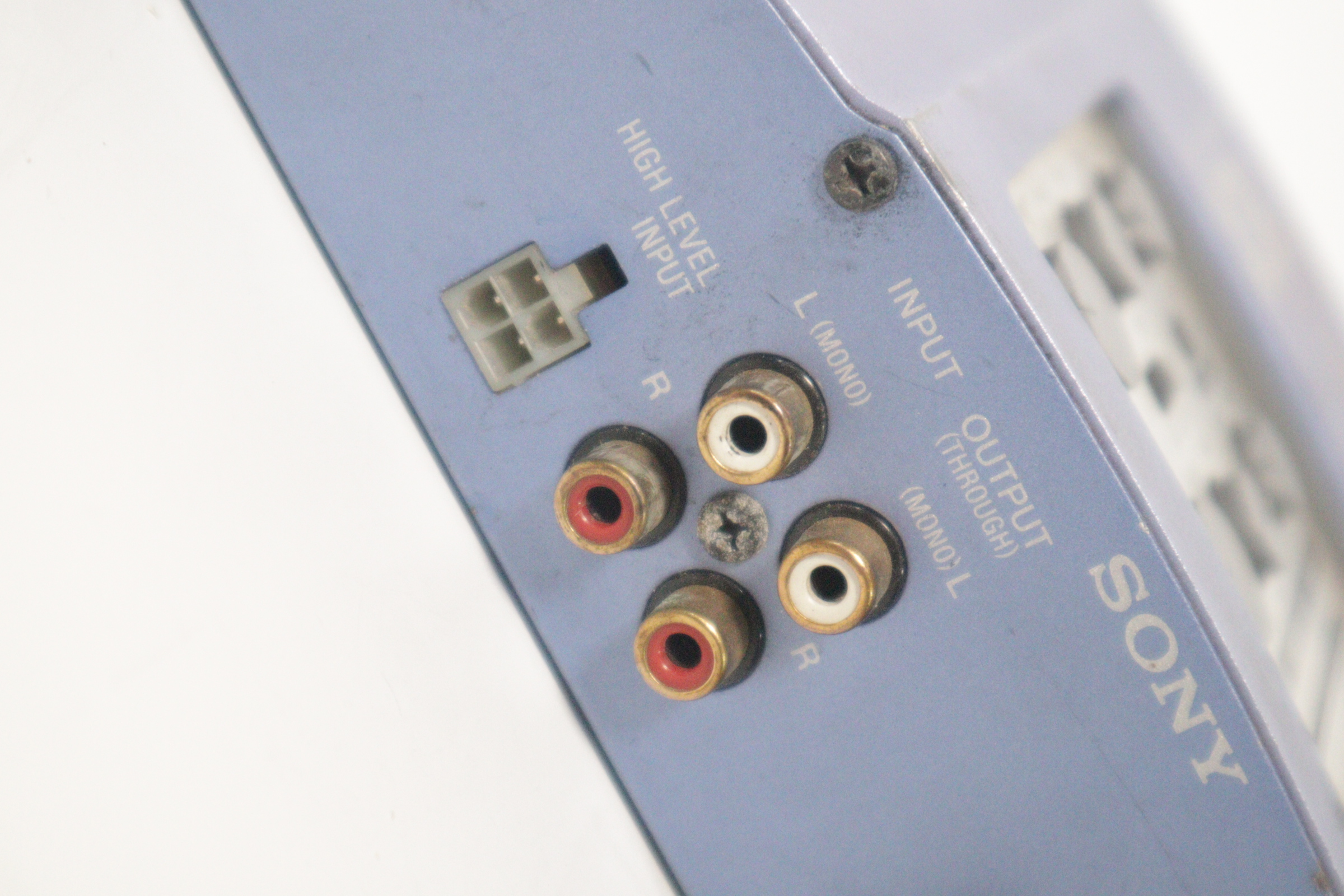 Sony XM-502X MOSFET Purple 2/1-Channel 300-Watt Power Amplifier 2232