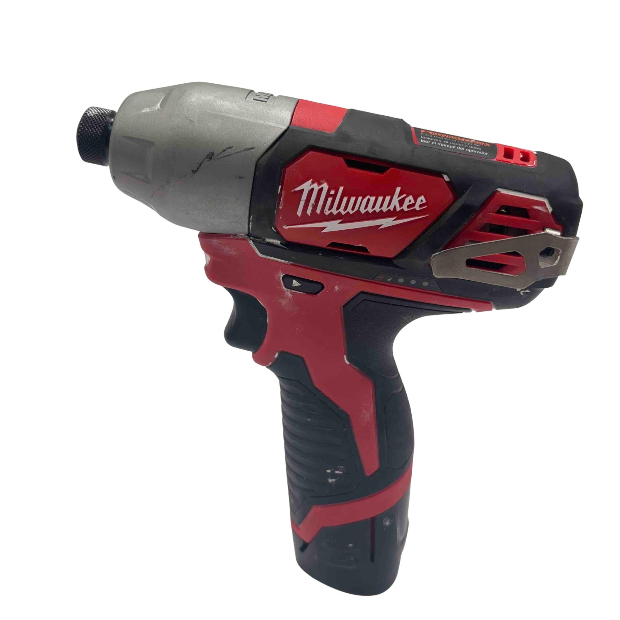 Milwaukee 2462-20 M12 1/4" Hex Impact Driver 3/8" Drill Driver Combo