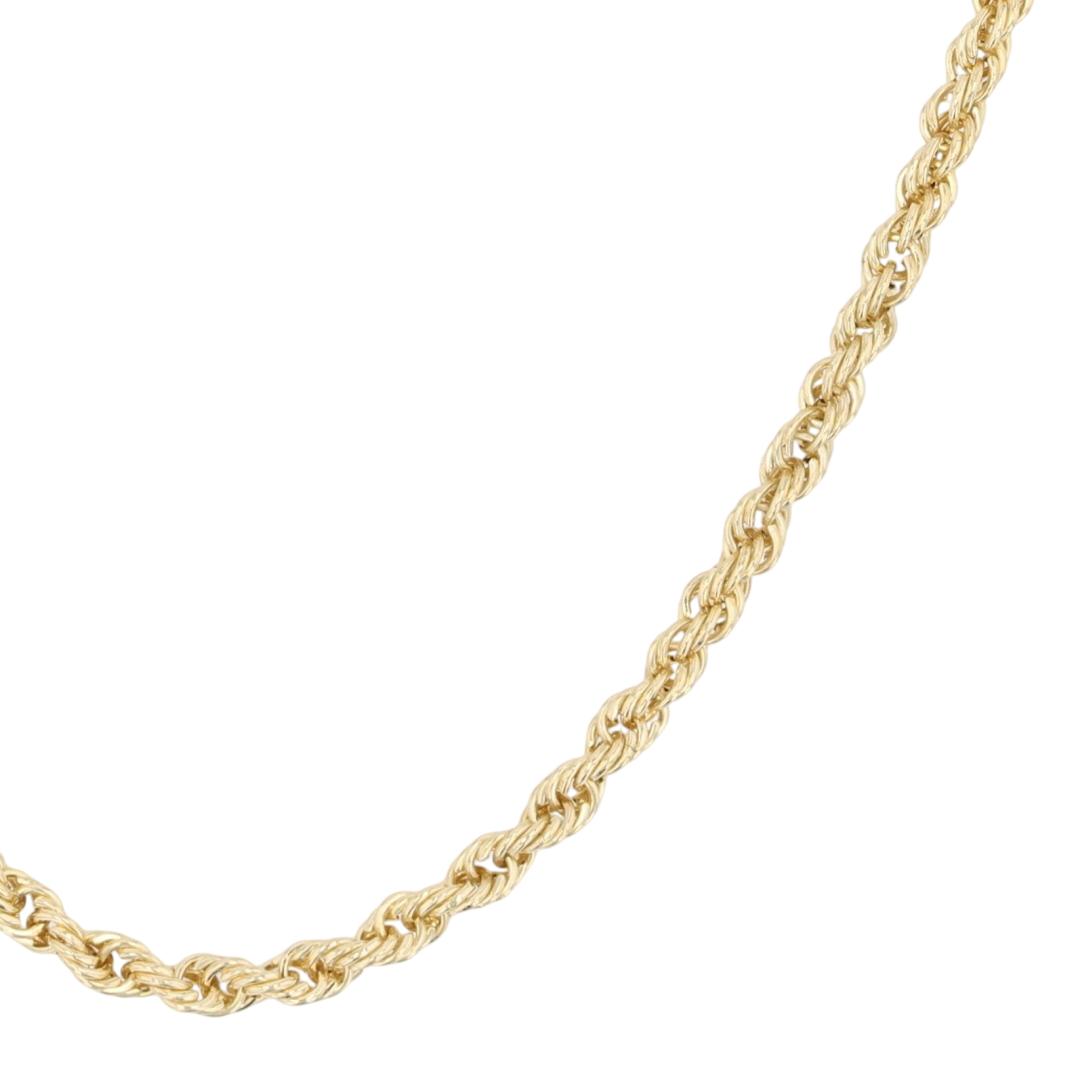 Michael Anthony 1.5mm Rope Link Chain 20.25