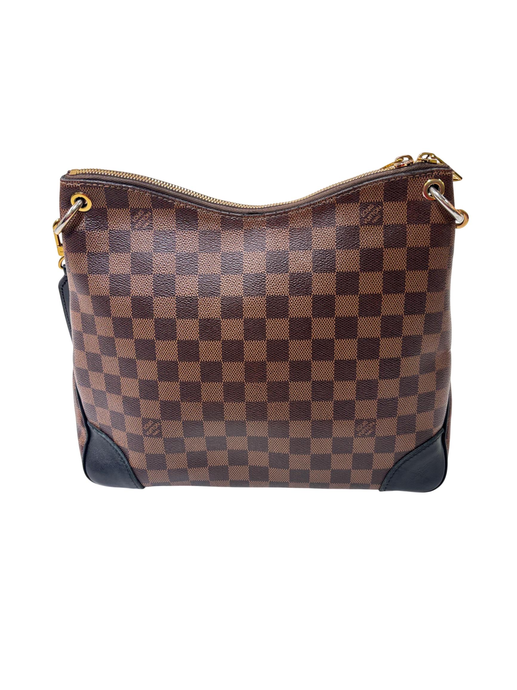 Louis Vuitton Odeon MM Damier Ebene Canvas Crossbody Bag