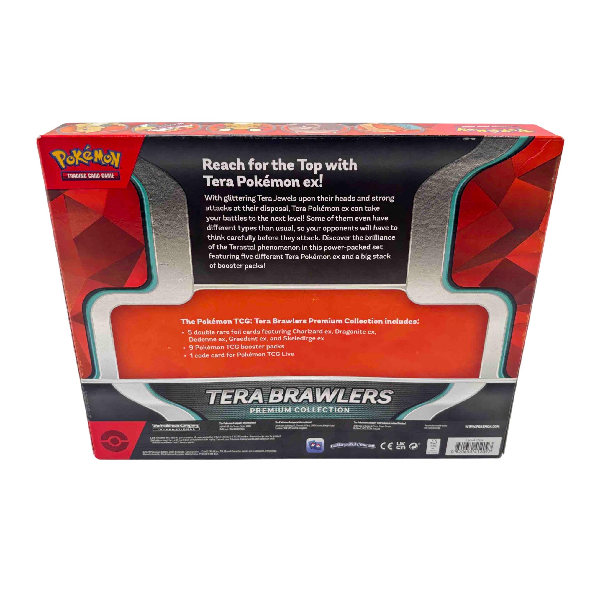 pokemon trading card game: tera brawlers premium collection Amazon.com: Pokemon TCG: Tera Team Premium Collection : Toys & Games main image 0