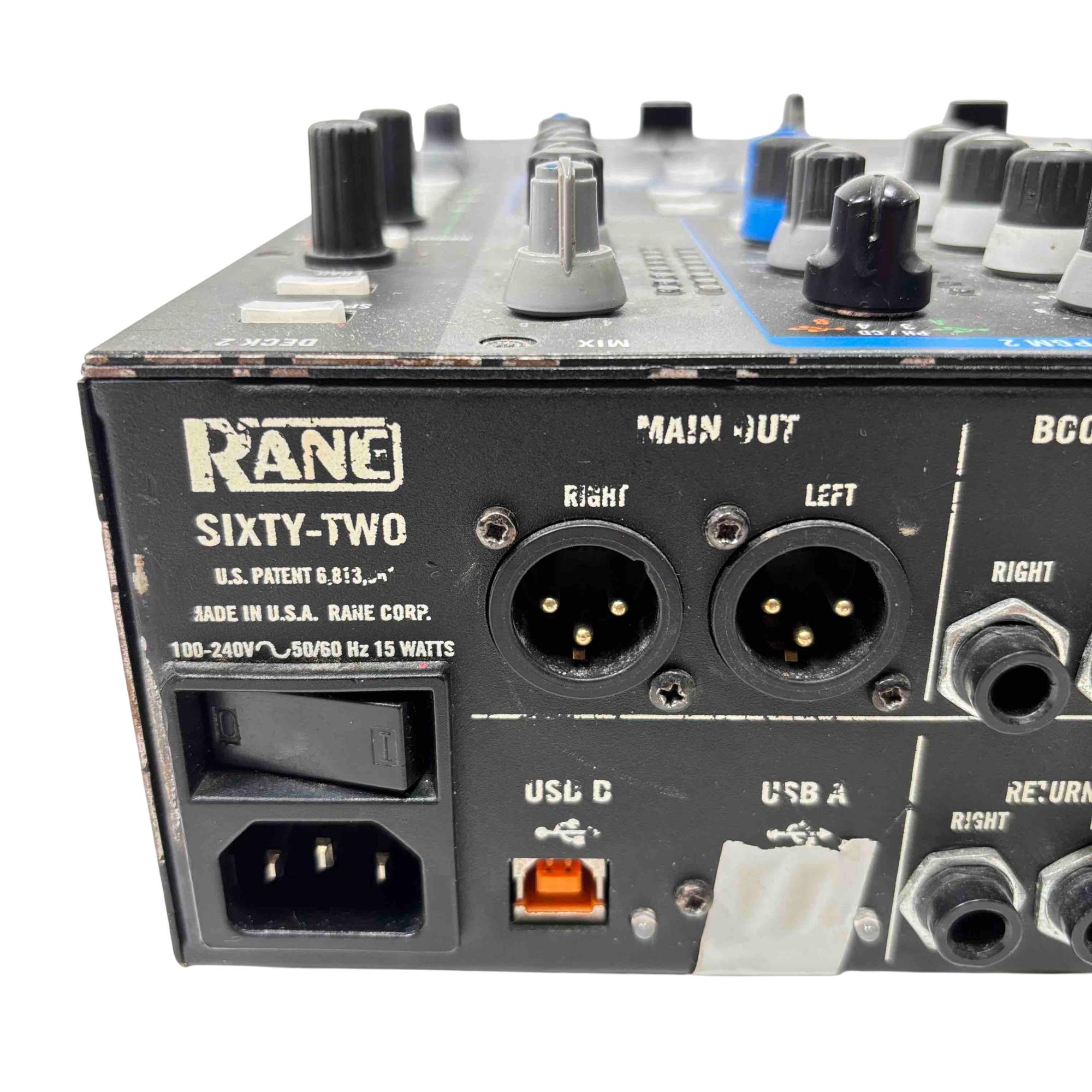 Rane Sixty-Two DJ Mixer Serato Edition