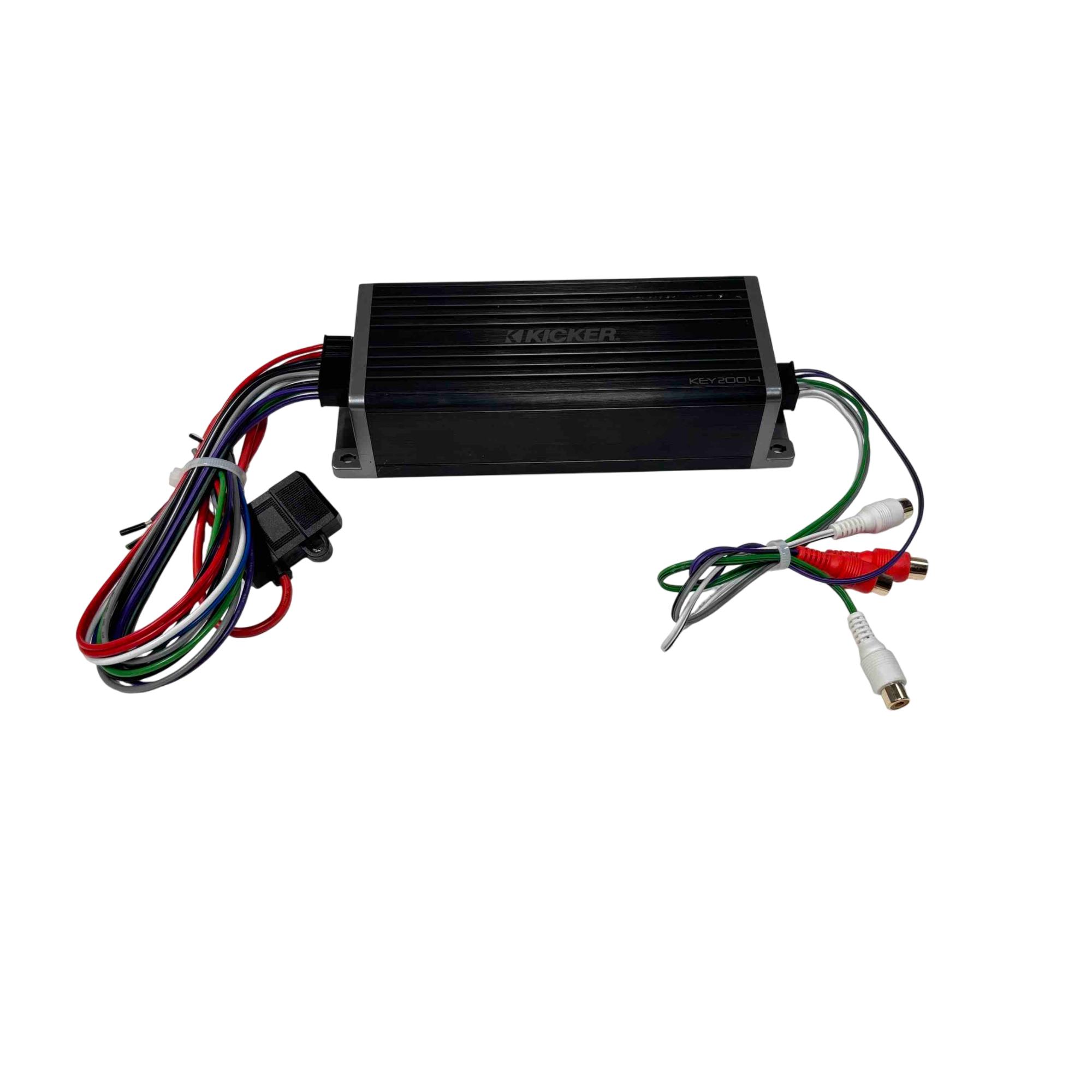 KICKER KEY200.4 4-Channel Smart Amplifier
