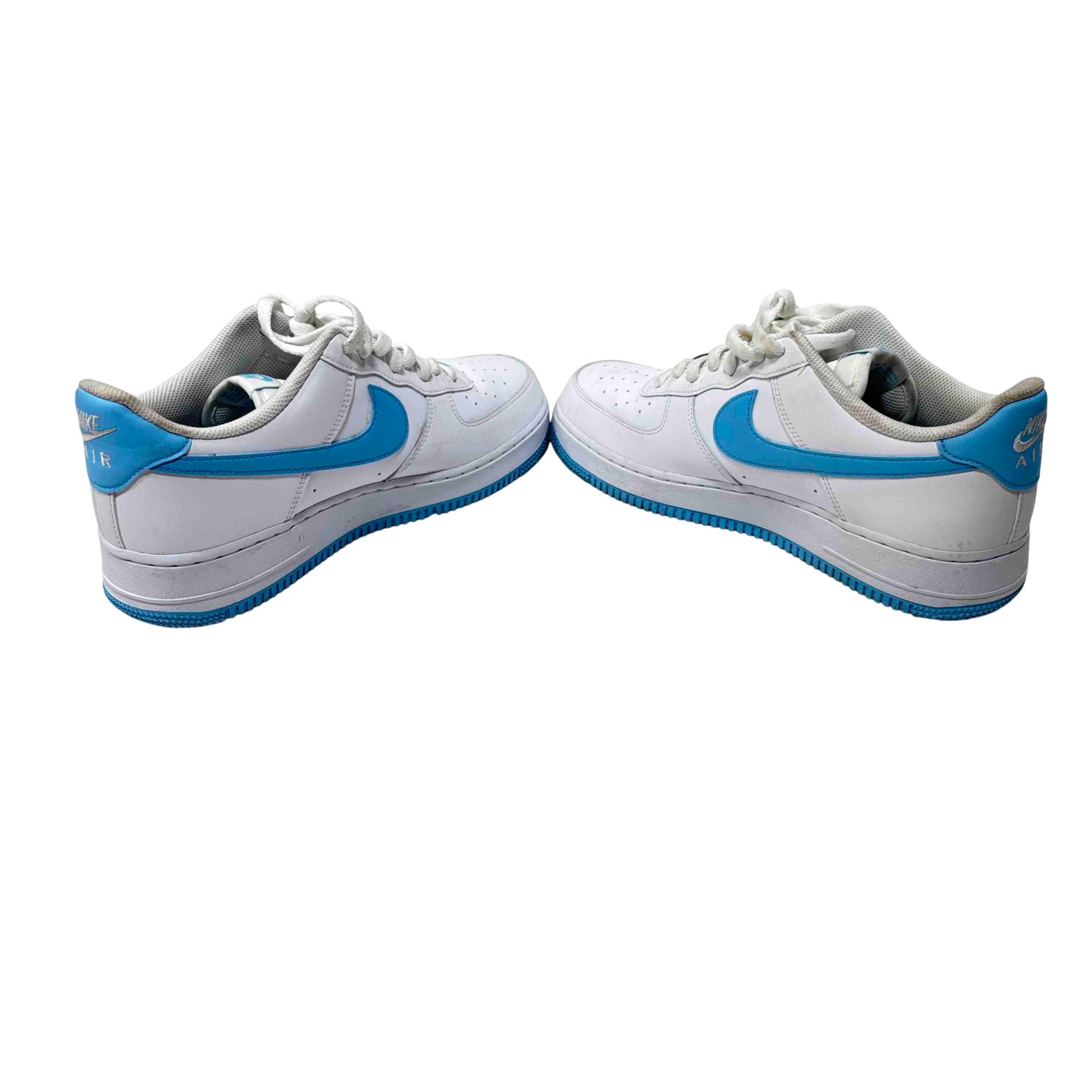 Nike Air Force 1 \'07 \'White Aquarius Blue\' FQ4296-100 Men\'s Size 11 Buy Nike Air Force 1 07 Mens Trainers FQ4296 (uk 9 us 10 eu  main image 2