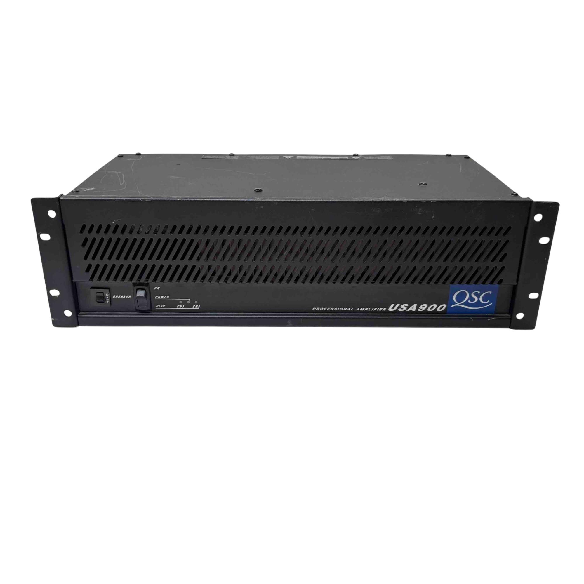 QSC USA 900 パワーアンプ ① QSC USA 900 Professional 2-Channel Power Amplifier