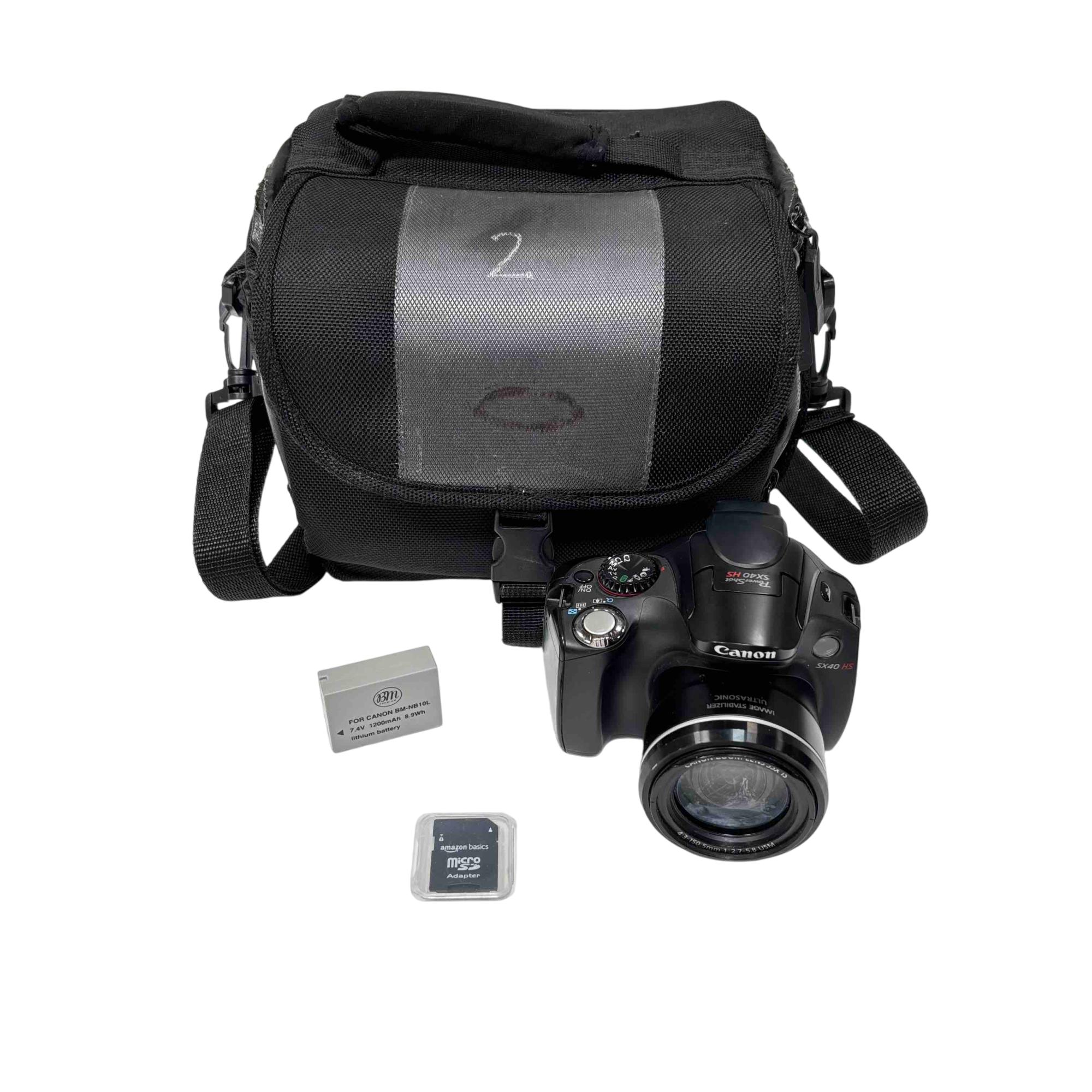 Canon Power Shot SX40 HS Canon PowerShot SX40 HS Digital Camera with Deluxe Accessory Kit