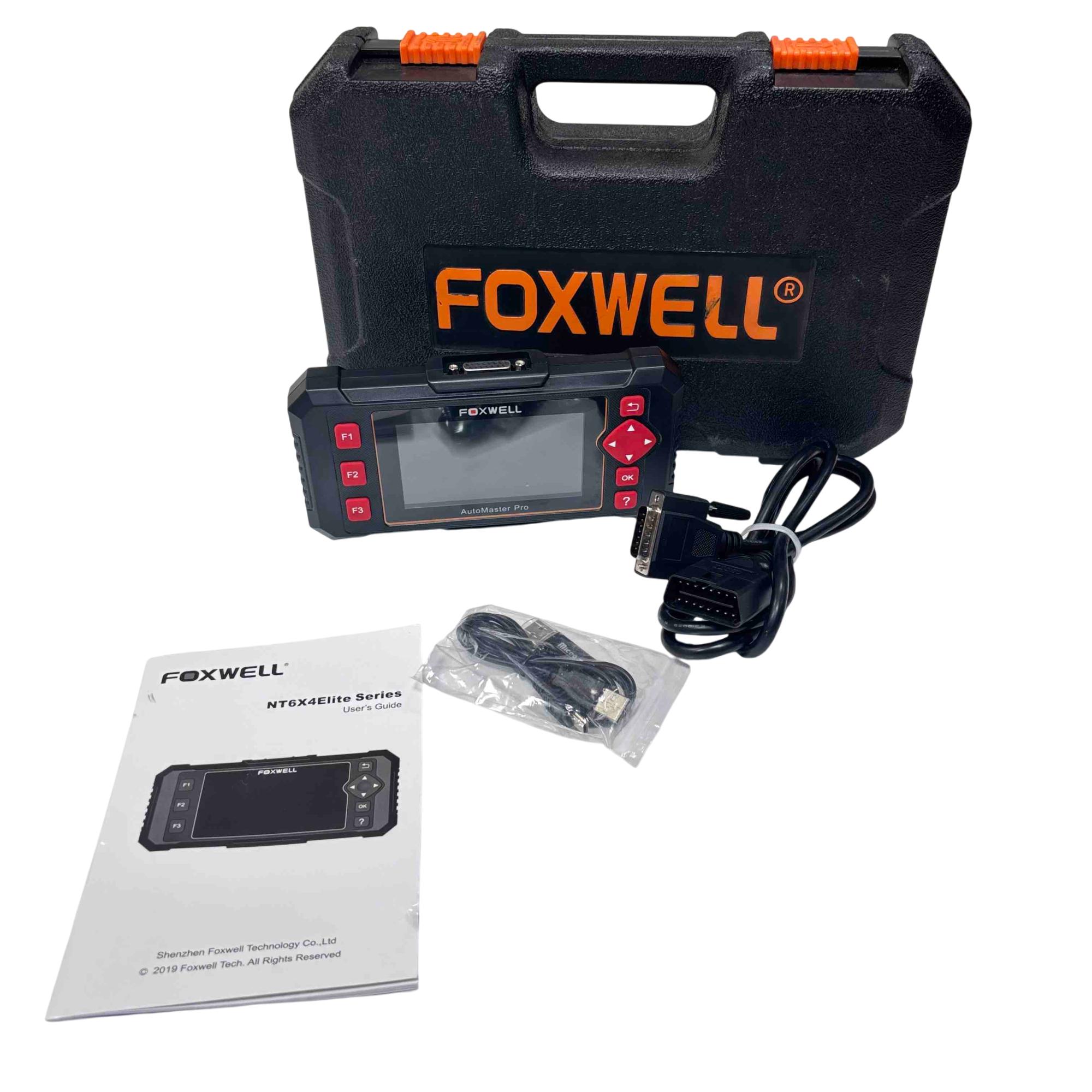 FOXWELL NT6X4Elite AutoMaster Pro Multi-System Car Diagnostic Scanner