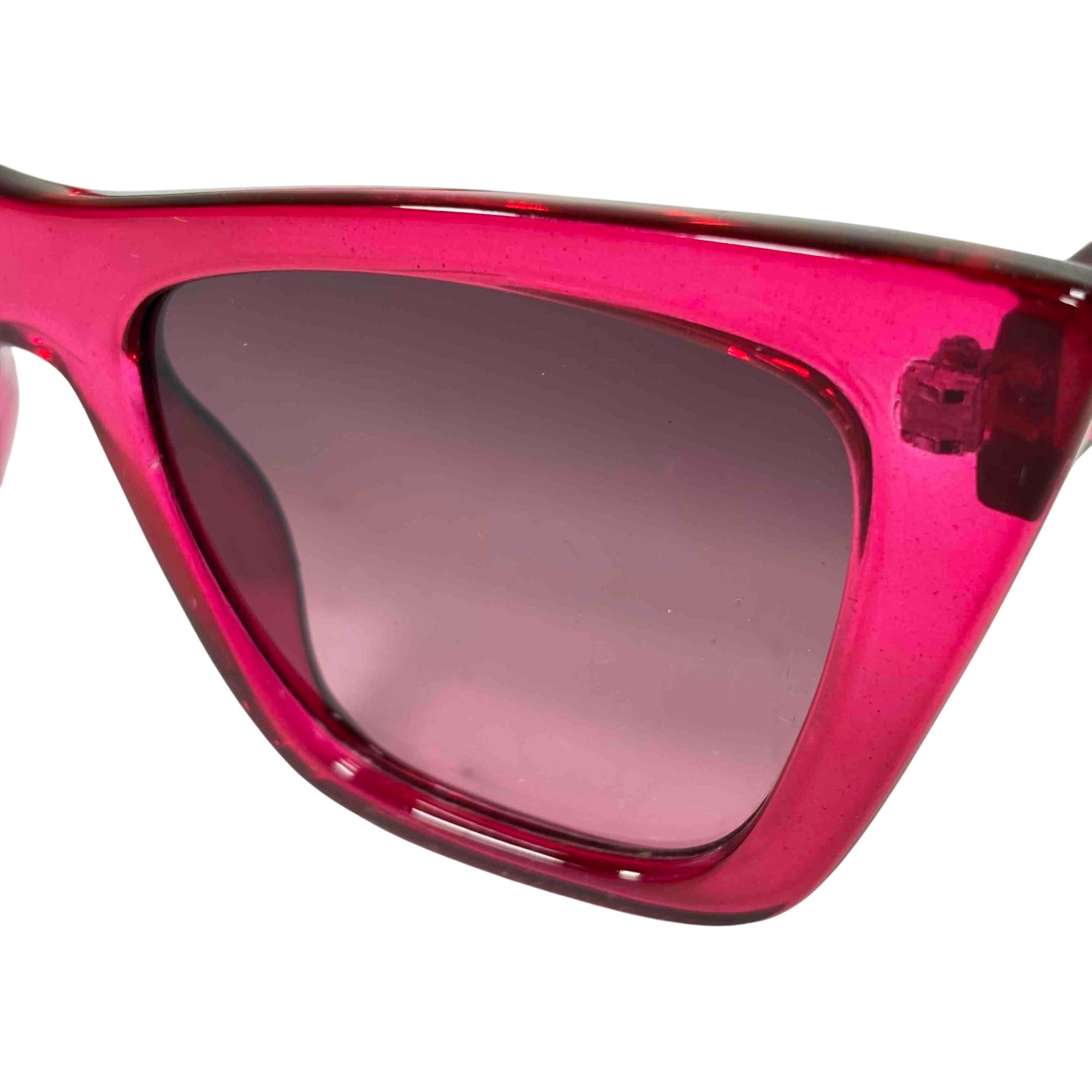 Kurt Geiger London NWOT Be Kind Women’s Sunglasses Hot Pink Cat Eye Kurt Geiger Women main image 3